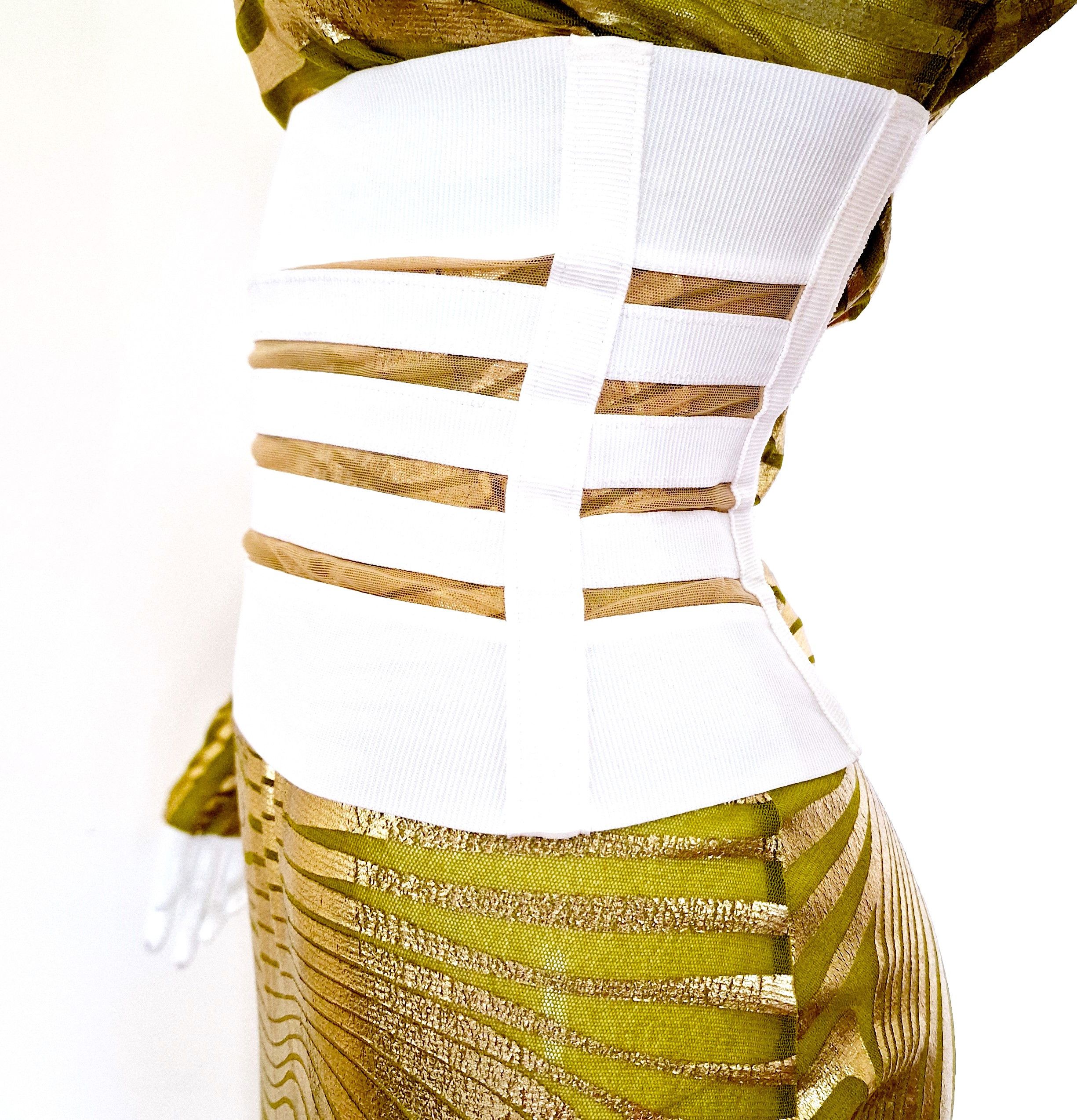 Jean Paul Gaultier Jean Paul Gaultier La Perla Cage Waist Cincher Top Corset Size M / US 6-8 / IT 42-44 - 5 Thumbnail