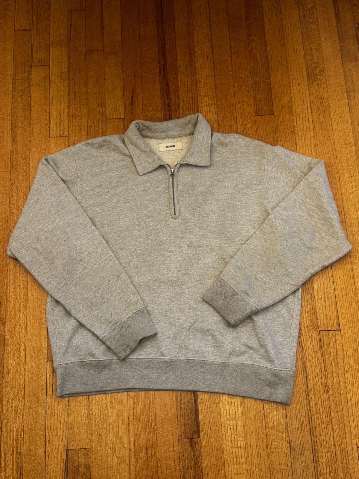Buck Mason Buck Mason Welterweight Quarter Zip Size US XL / EU 56 / 4 - 1 Thumbnail