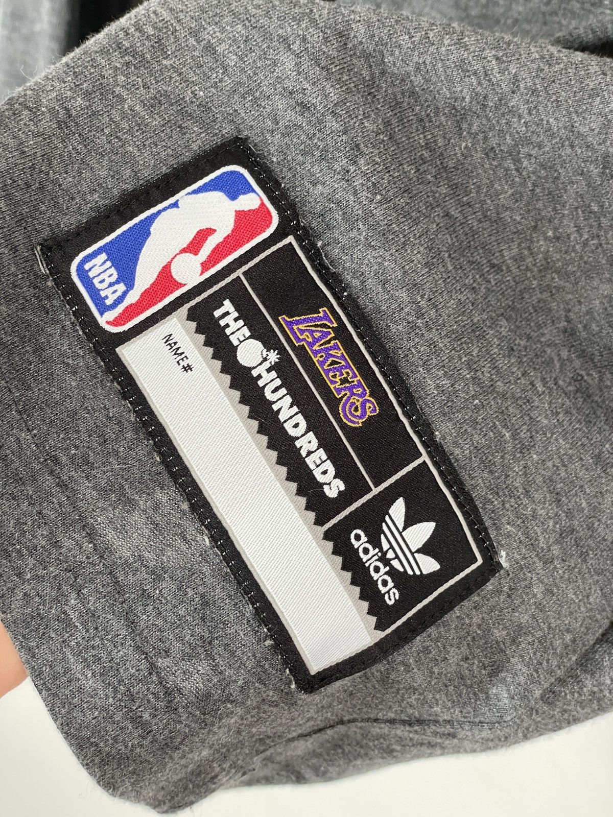 Adidas Adidas skateboarding the Hundreds Lakers longsleve t shirt Size US M / EU 48-50 / 2 - 10 Thumbnail