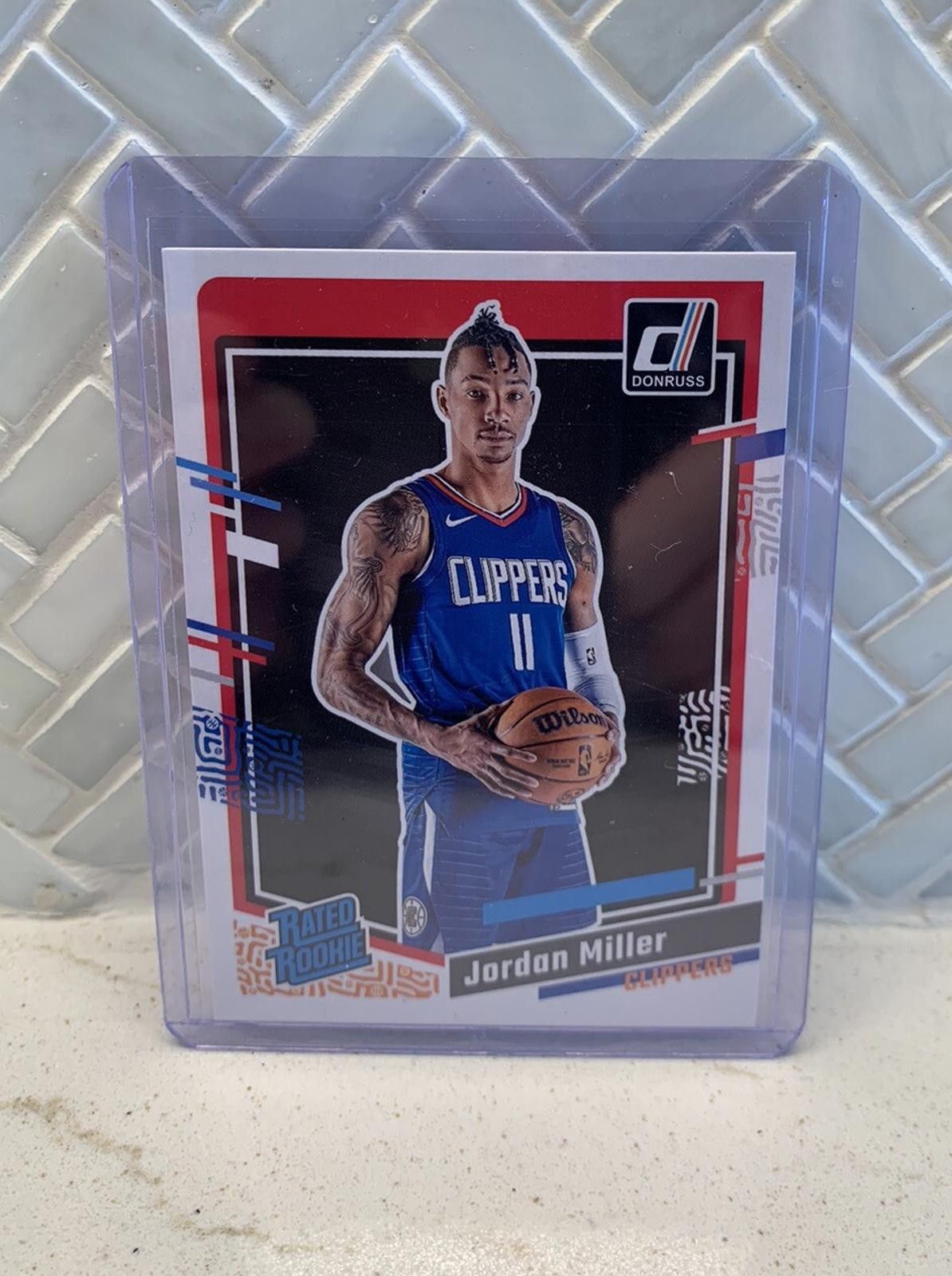 Other 2023 - 2024 Panini Donruss Rated Rookie Jordan Miller RC Los Size ONE SIZE - 1 Thumbnail
