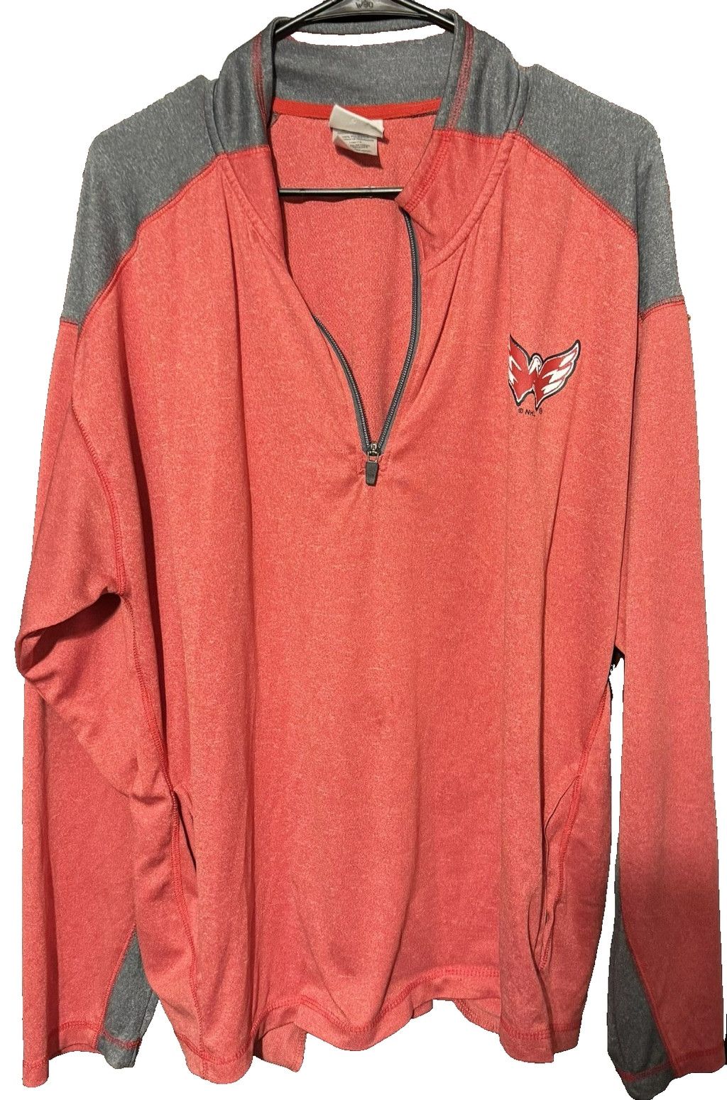 NHL Washington Capitals 1/4 Zip Pullover Men’s Size 2XL Size US XXL / EU 58 / 5 - 1 Thumbnail