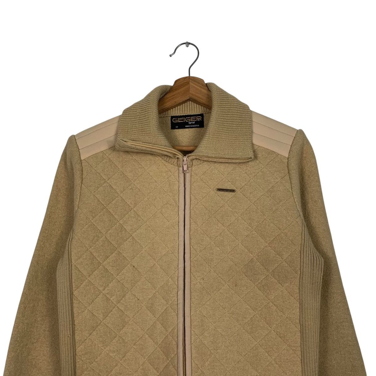 Other Vintage Geiger Tyrol Wool Bomber Jacket Made In Austria Size US M / EU 48-50 / 2 - 2 Thumbnail