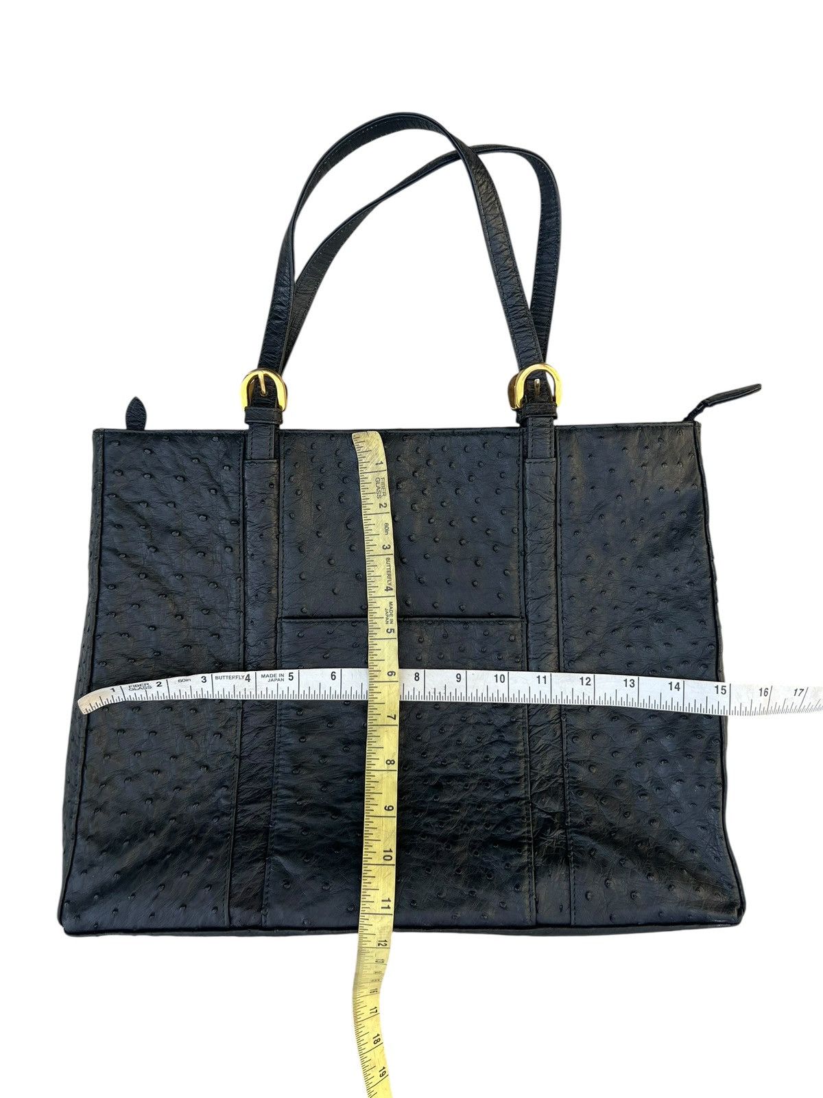 Leather Archive JRA Japan Ostrich Leather Tote Bag Size ONE SIZE - 8 Thumbnail