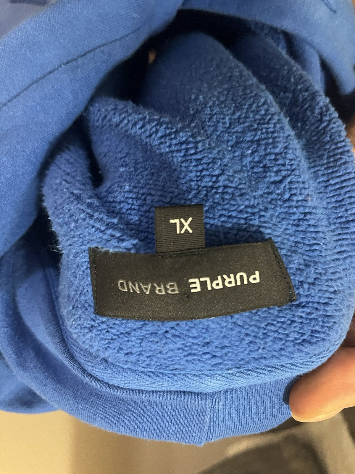 Purple × Purple Brand Purple Brand hoodie Blue Size US XL / EU 56 / 4 - 2 Thumbnail
