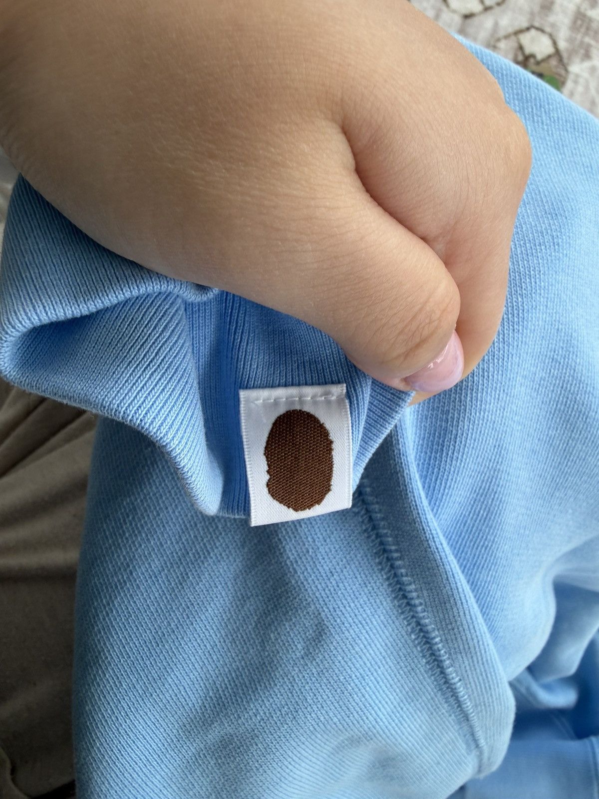 Bape HEAVY WASH BABY MILO RELAXED FIT CREWNECK SWEATSHIRT LARGE Size US L / EU 52-54 / 3 - 8 Thumbnail