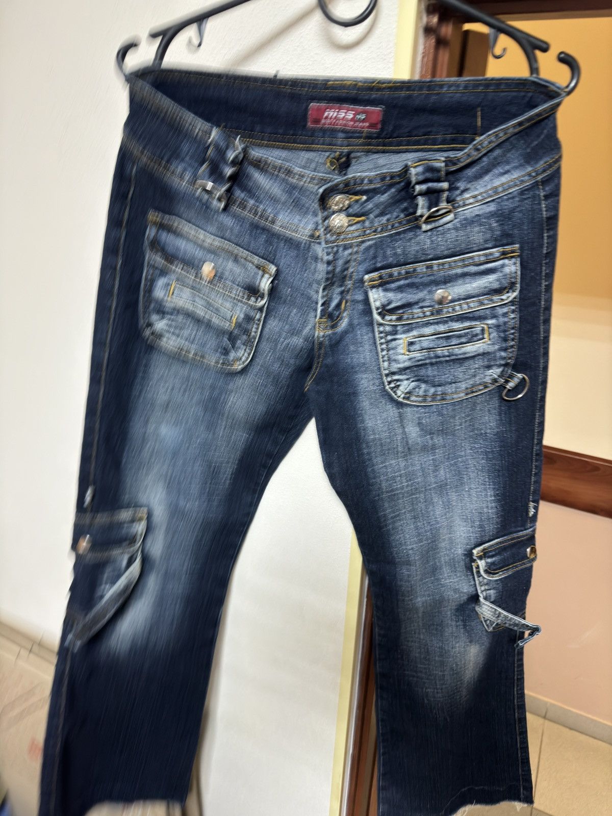 Hysteric Glamour × Japanese Brand Vintage Bootcut Japanese Washed Y2K Flare Jeans Denim Pants Size US 29 - 3 Thumbnail