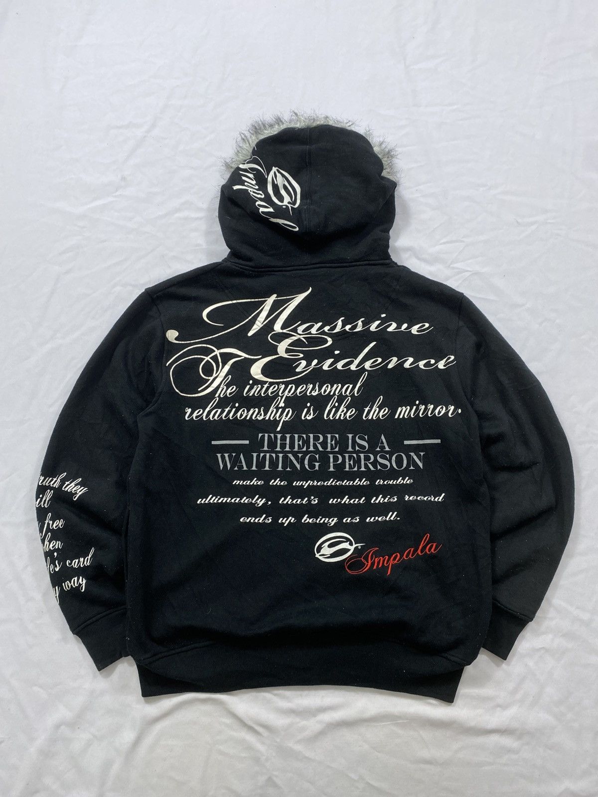 If Six Was Nine Impala Furr poem Zip Hoodie ifsix Lgb style Size US M / EU 48-50 / 2 - 1 Thumbnail