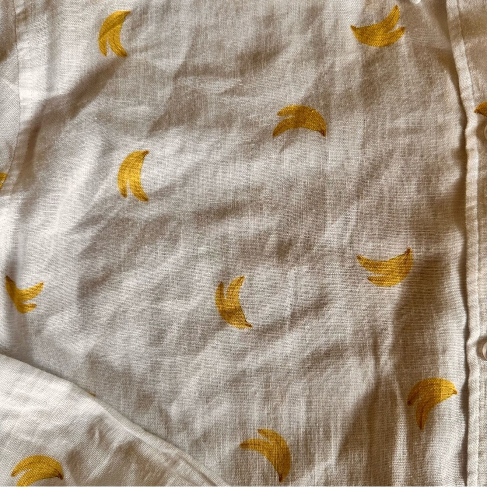 Rails Rails Charlie Banana Blouse – White/Yellow – Size XL – EUC Size XL / US 12-14 / IT 48-50 - 5 Thumbnail