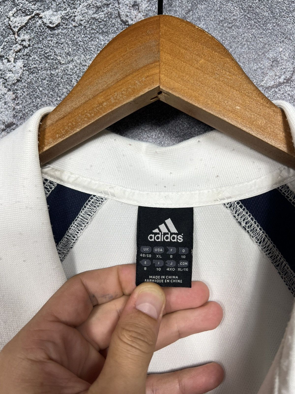 Adidas Vintage Adidas 2003/04 Bayer Training Jersey Polo Size US XL / EU 56 / 4 - 6 Thumbnail