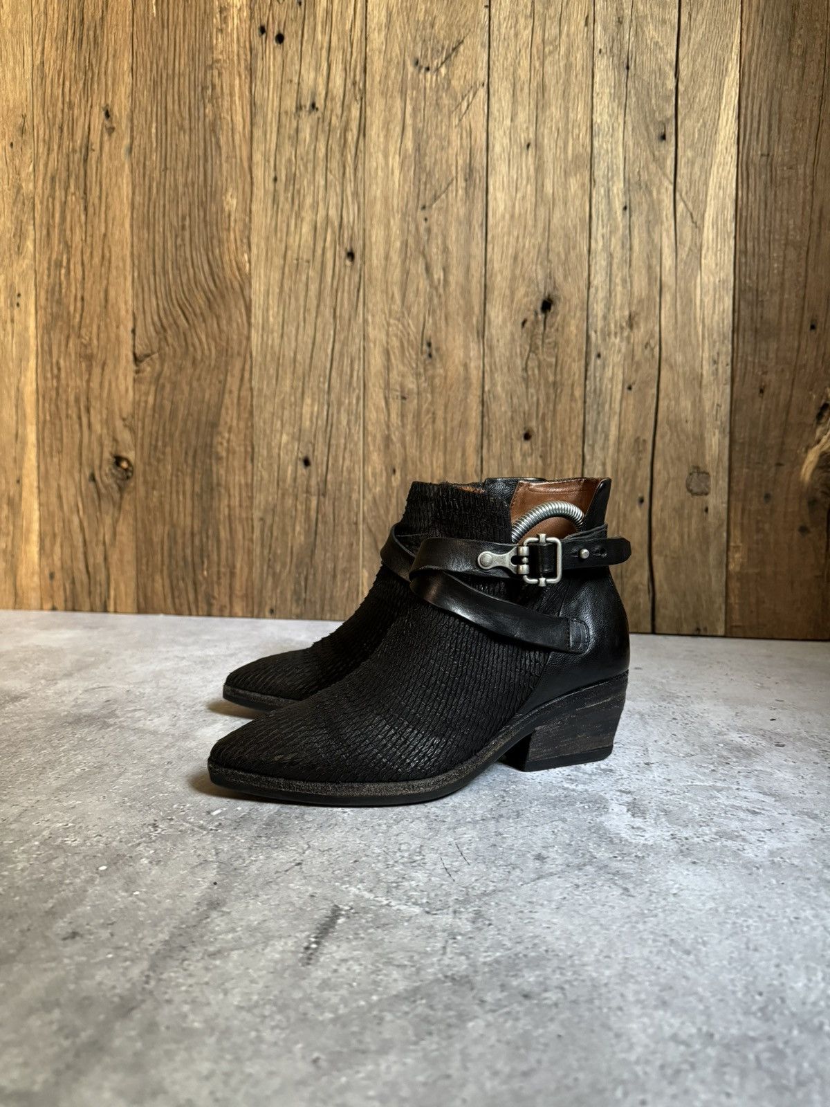 A.S.98 × Affliction A.S.98 Women’s Avant Garde Ankle Boots Size US 8 / IT 38 - 1 Thumbnail