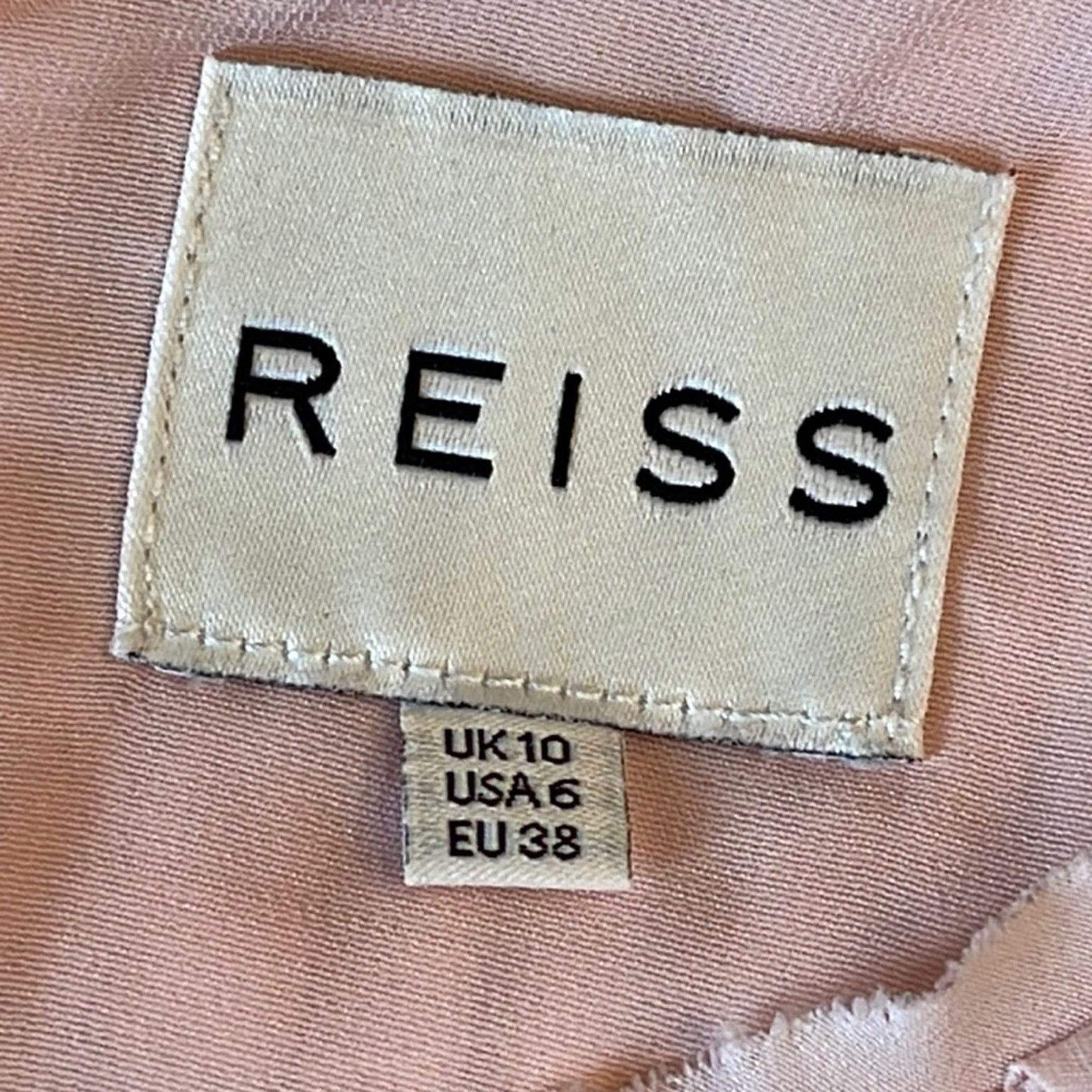 Reiss Reiss Blush Pink Wedding Party Dress Size 6 WORN ONCE Size M / US 6-8 / IT 42-44 - 4 Thumbnail