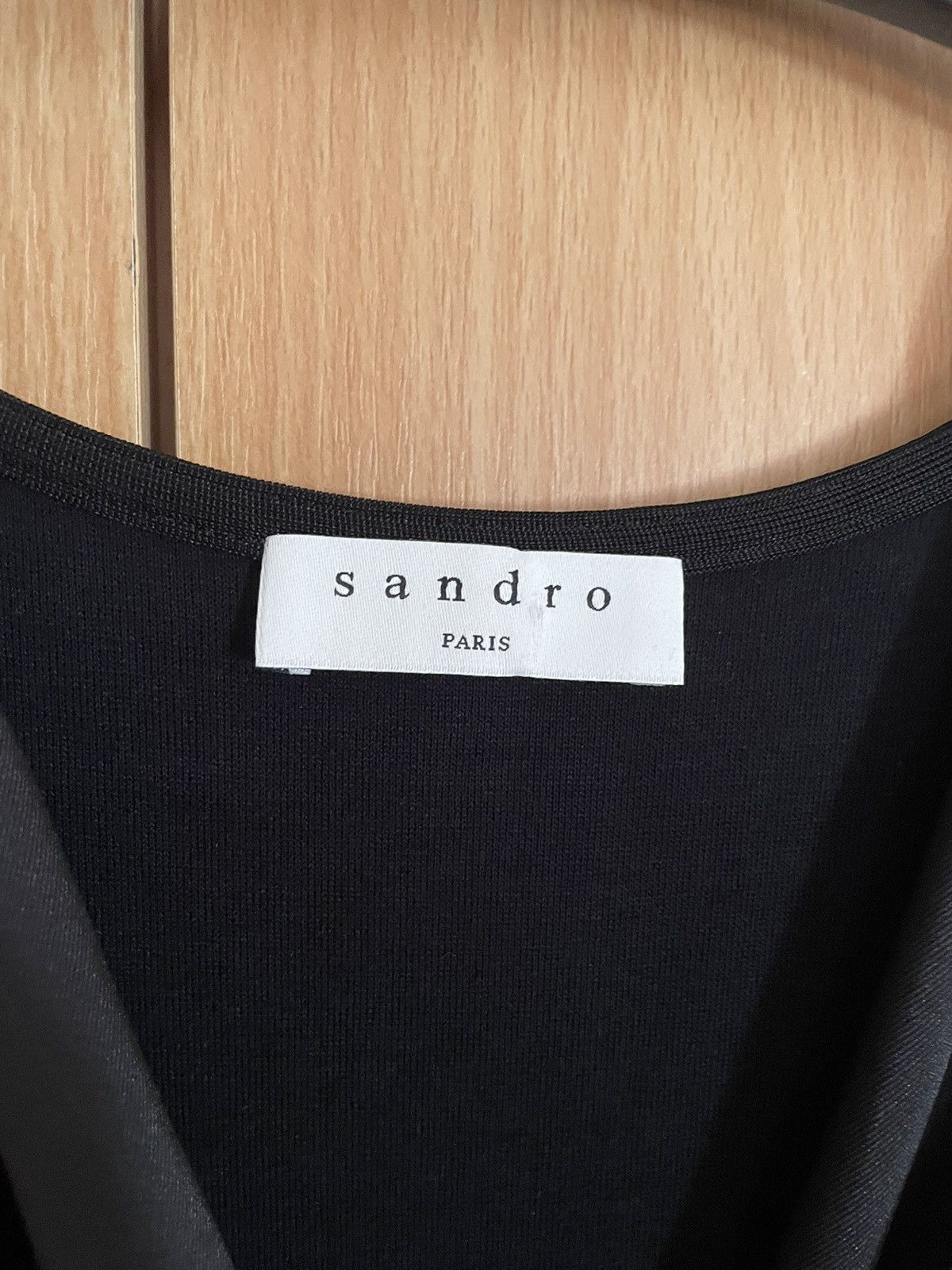 Sandro × Vintage Sandro black luxury dress Size XS / US 0-2 / IT 36-38 - 5 Thumbnail