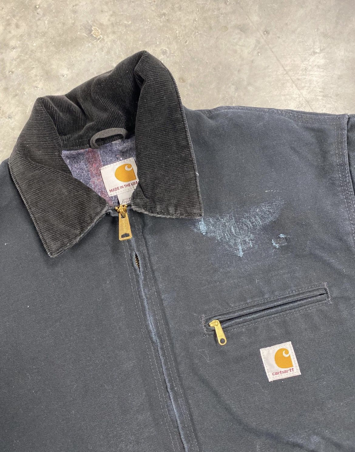 Carhartt Carhartt Detroit Jacket Size US L / EU 52-54 / 3 - 3 Thumbnail