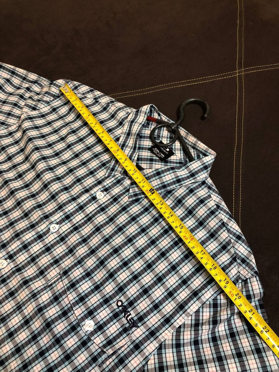 Oakley Oakley Plaid Cotton Regular Fit Short Sleeve Button Shirt Size US XXL / EU 58 / 5 - 9 Thumbnail