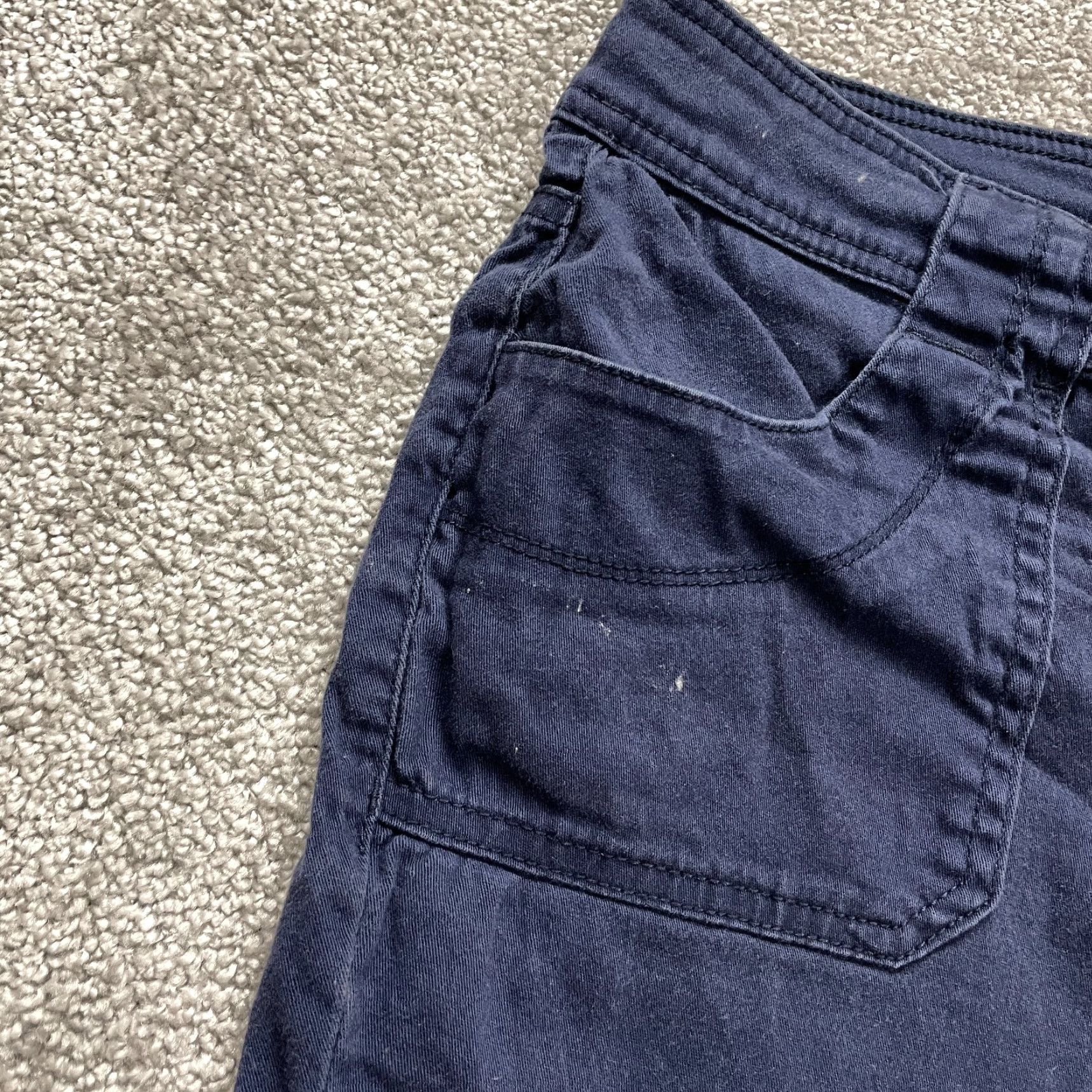 Charter Club Charter Club Bermuda Chino Shorts Womens 10 Navy Blue Mid Rise Casual 34 Waist 13.5 Inseam Size 32" / US 10 / IT 46 - 5 Thumbnail