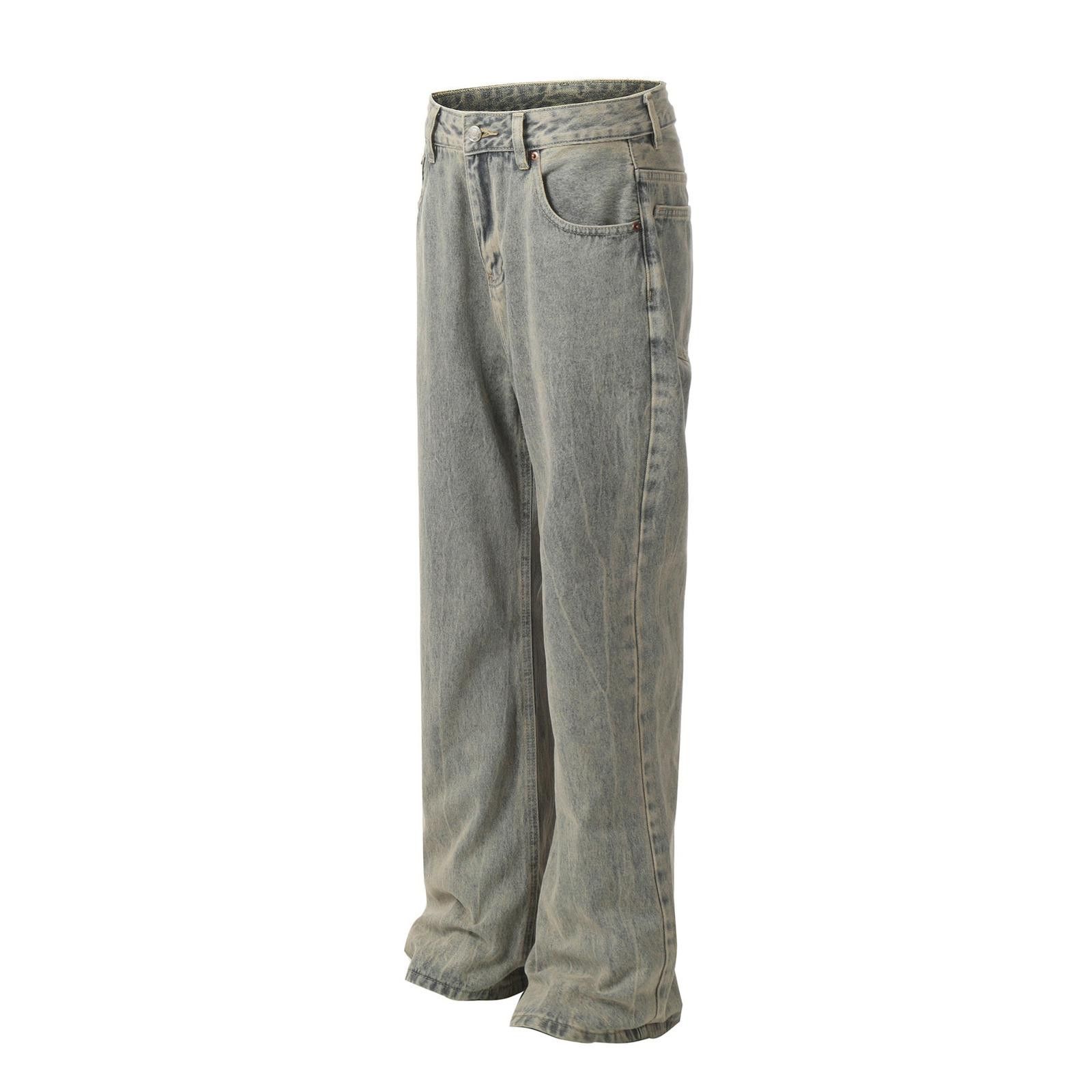 Vintage Washed Stacked Flare Denim Jeans Size US 33 - 7 Thumbnail