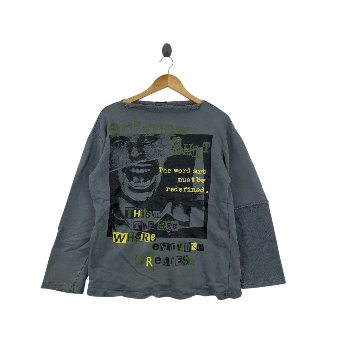 Vintage Vintage MILKBOY PUNK JAPAN Everything Is Sh** Sweatshirt Size M / US 6-8 / IT 42-44 - 3 Thumbnail