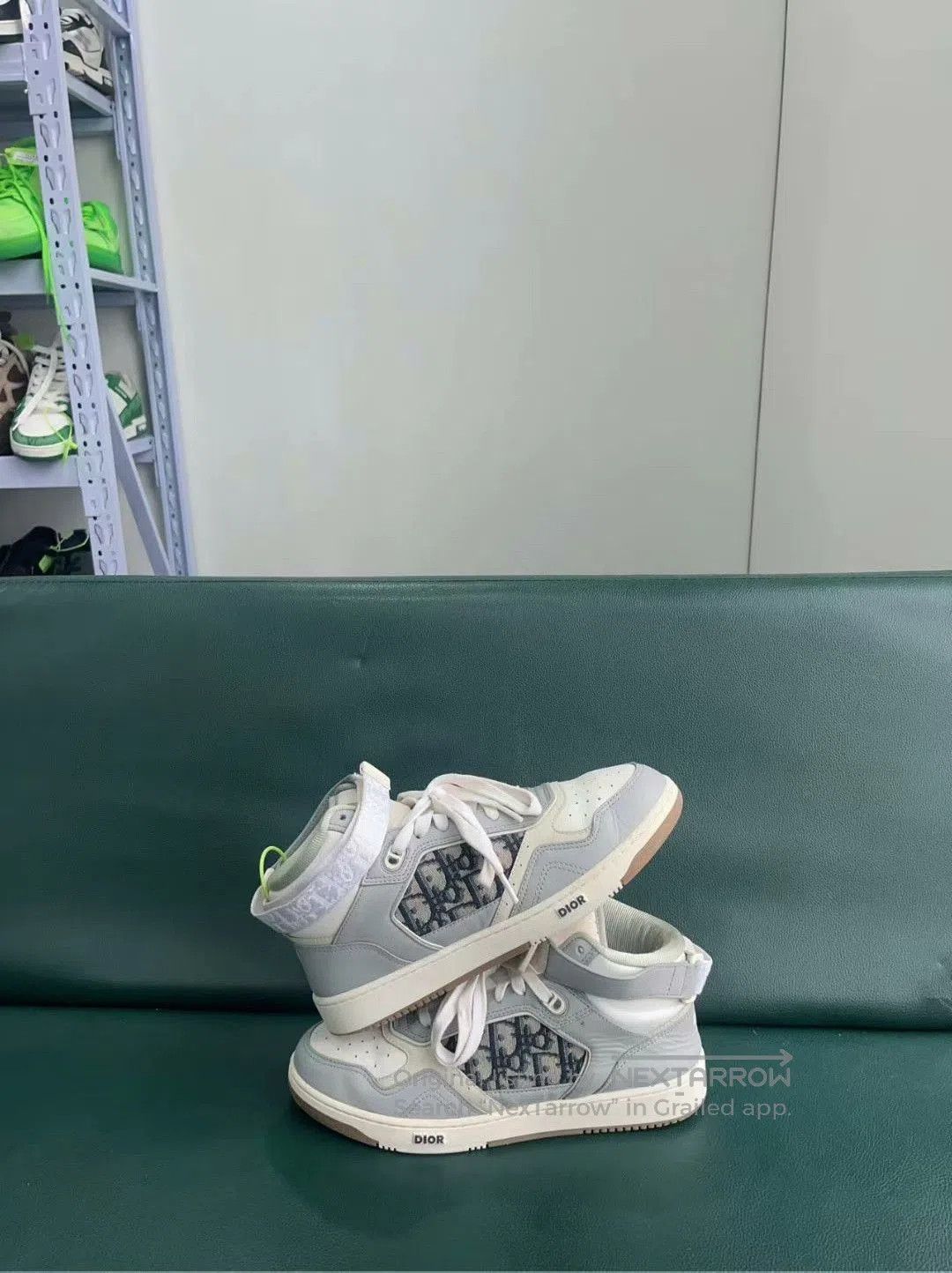 Dior DIOR B27 High Top Sneakers Size 41. Size US 10 / EU 43 - 6 Thumbnail