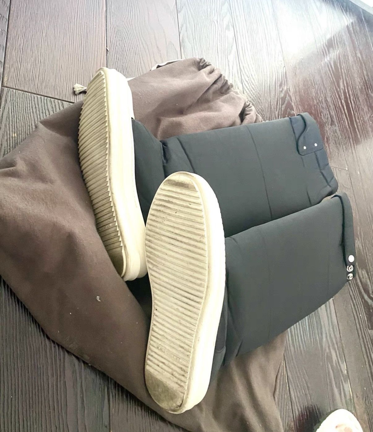 Rick Owens Rick Owens DRKSHDW Men's Winter Boots Size US 8 / EU 41 - 3 Thumbnail