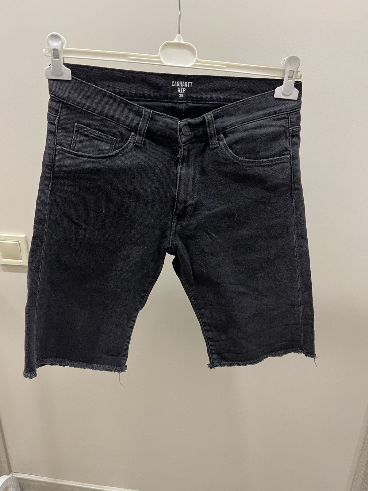 Carhartt Boxtage Carhartt Skill 28 denim jeans shorts Size US 28 / EU 44 - 3 Thumbnail
