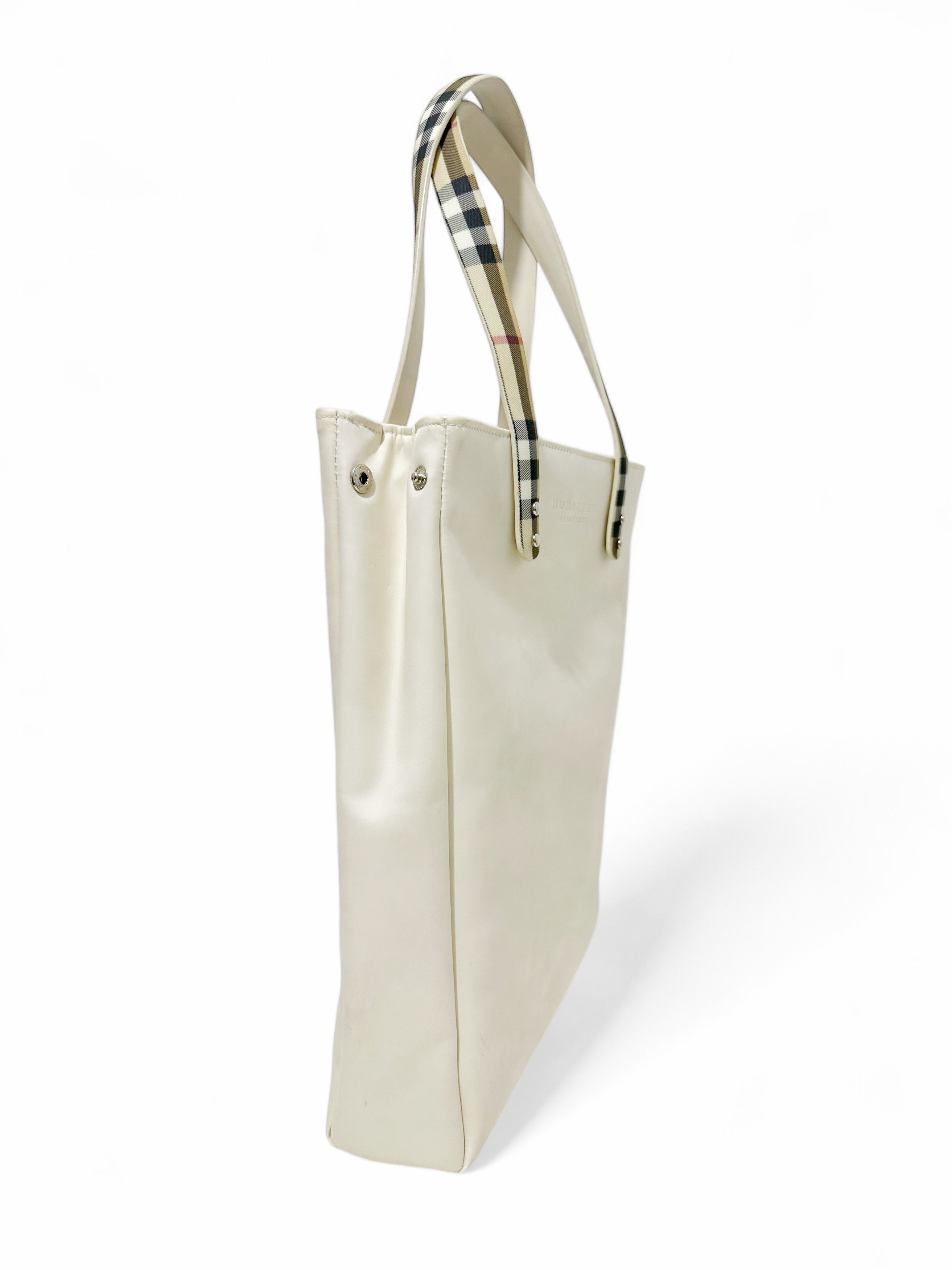 Burberry Vintage Burberry Handle Shoulder Tote Nylon Bag Size ONE SIZE - 2 Thumbnail