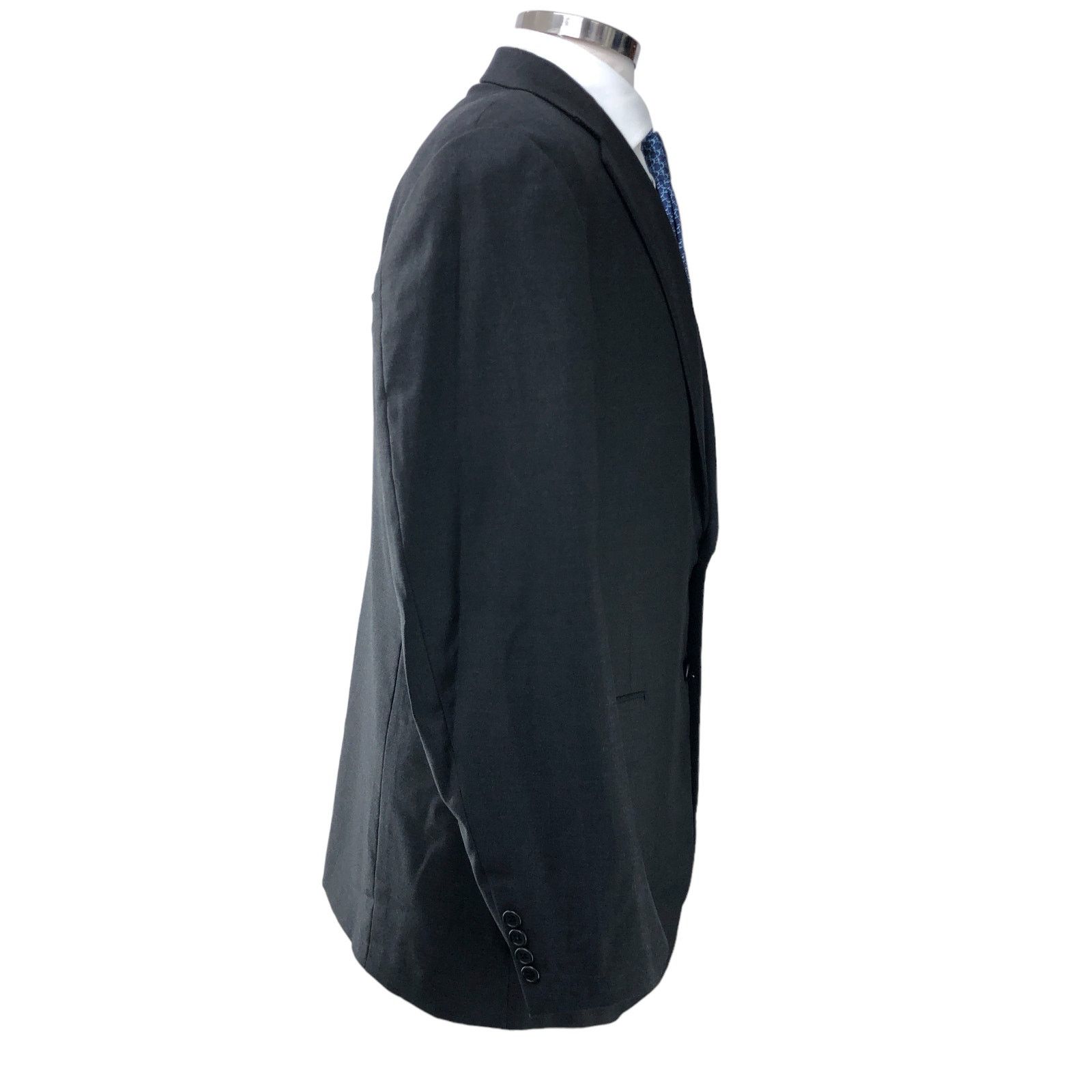 Hickey Freeman Hickey Freeman Mens 42R Sport Coat Legacy Fit Gray 2 Button Size 42R - 12 Thumbnail