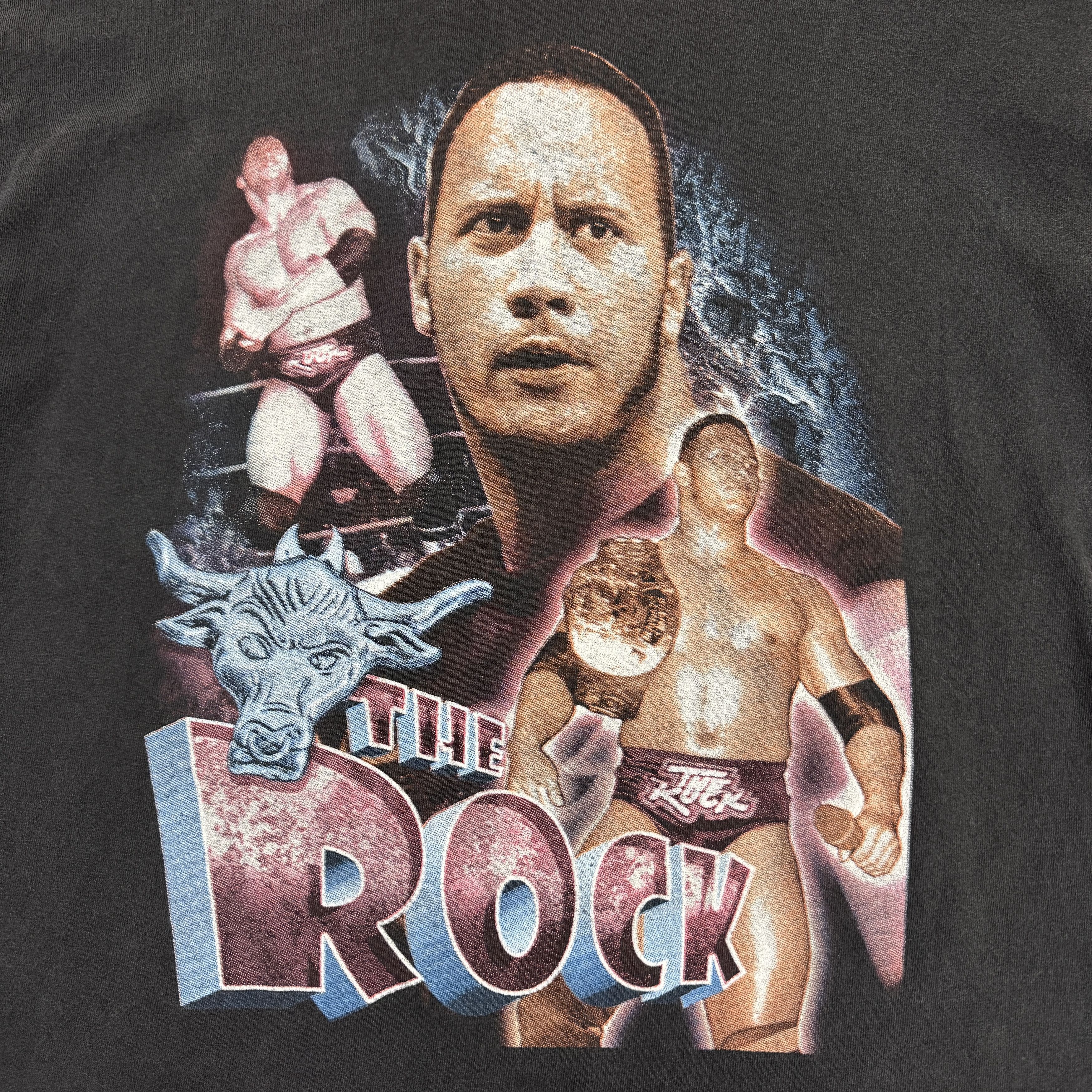 Vintage Vintage 90s The Rock Rap Tee Size US L / EU 52-54 / 3 - 5 Thumbnail