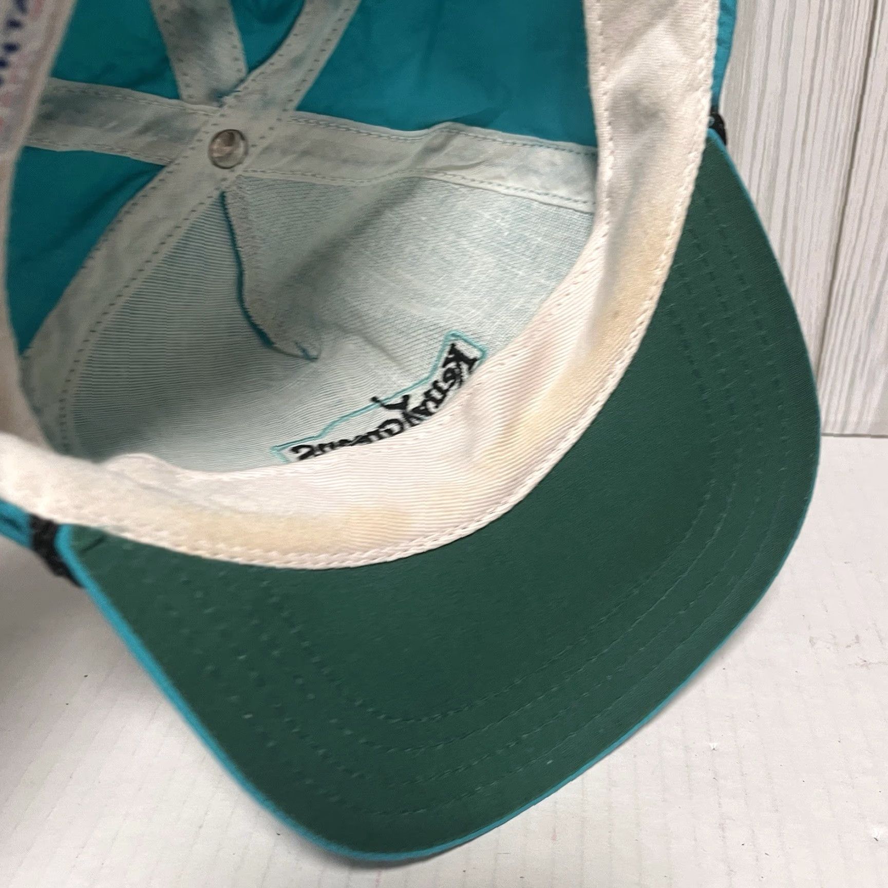 Roper VINTAGE Towntalk Golf Hat Cap - Hat, Adult Men, One Size, Green, 90s Dad Outdoors USA Tailored Strap Back Rope Town Talk Golf Hat Size ONE SIZE - 7 Thumbnail