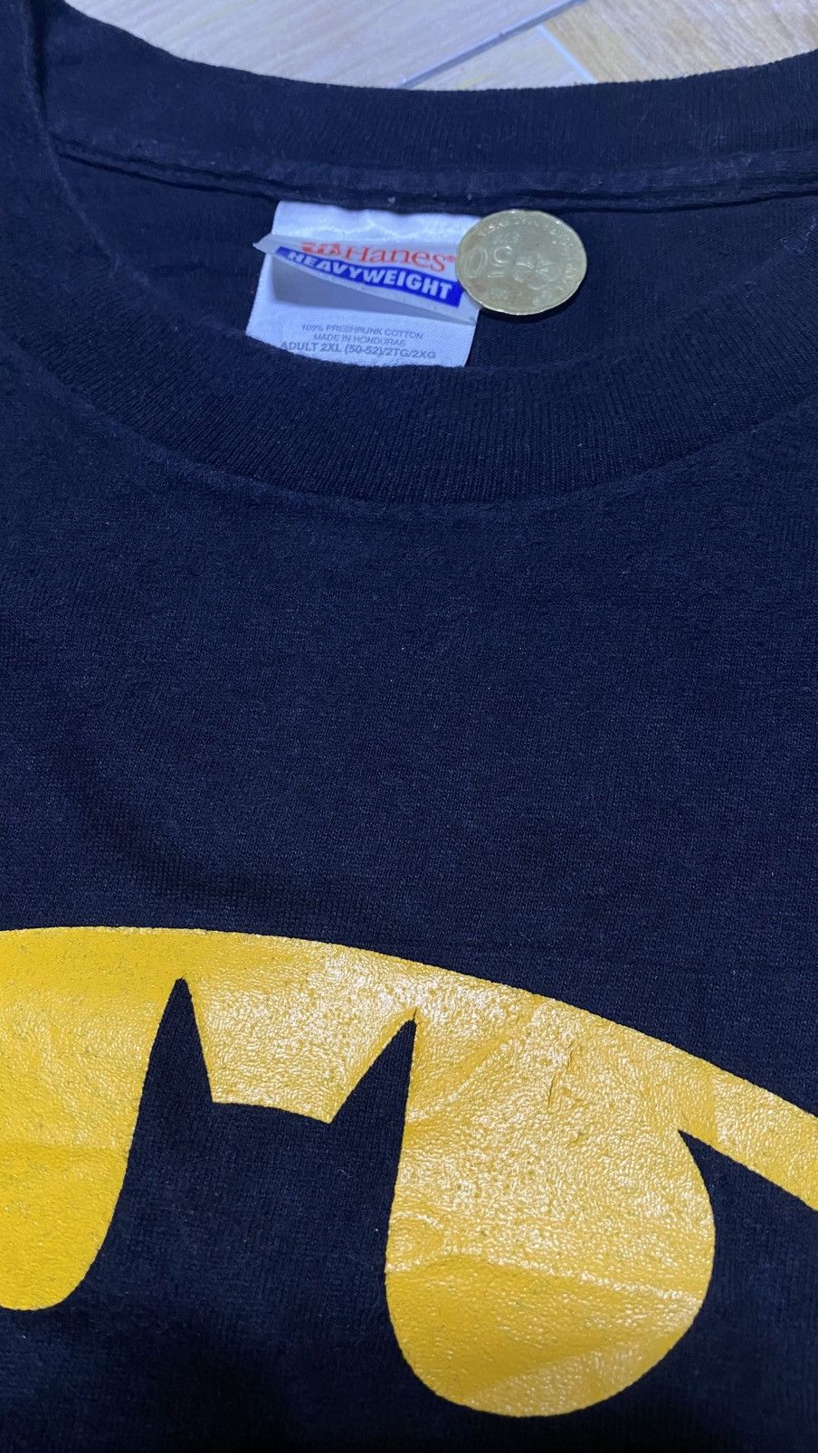 DC Comics Batman Logo Movie Tee Size US XXL / EU 58 / 5 - 4 Thumbnail