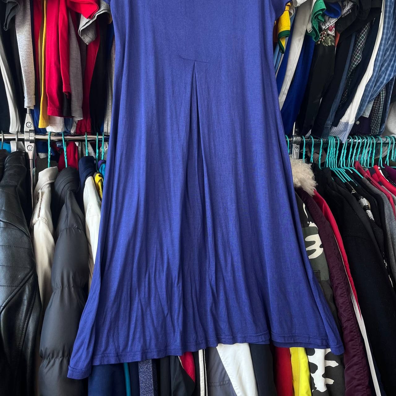 Gudrun Sjoden Gudrun Sjoden Blue Modal Tunic Shirt Dress Size M Size M / US 6-8 / IT 42-44 - 4 Thumbnail