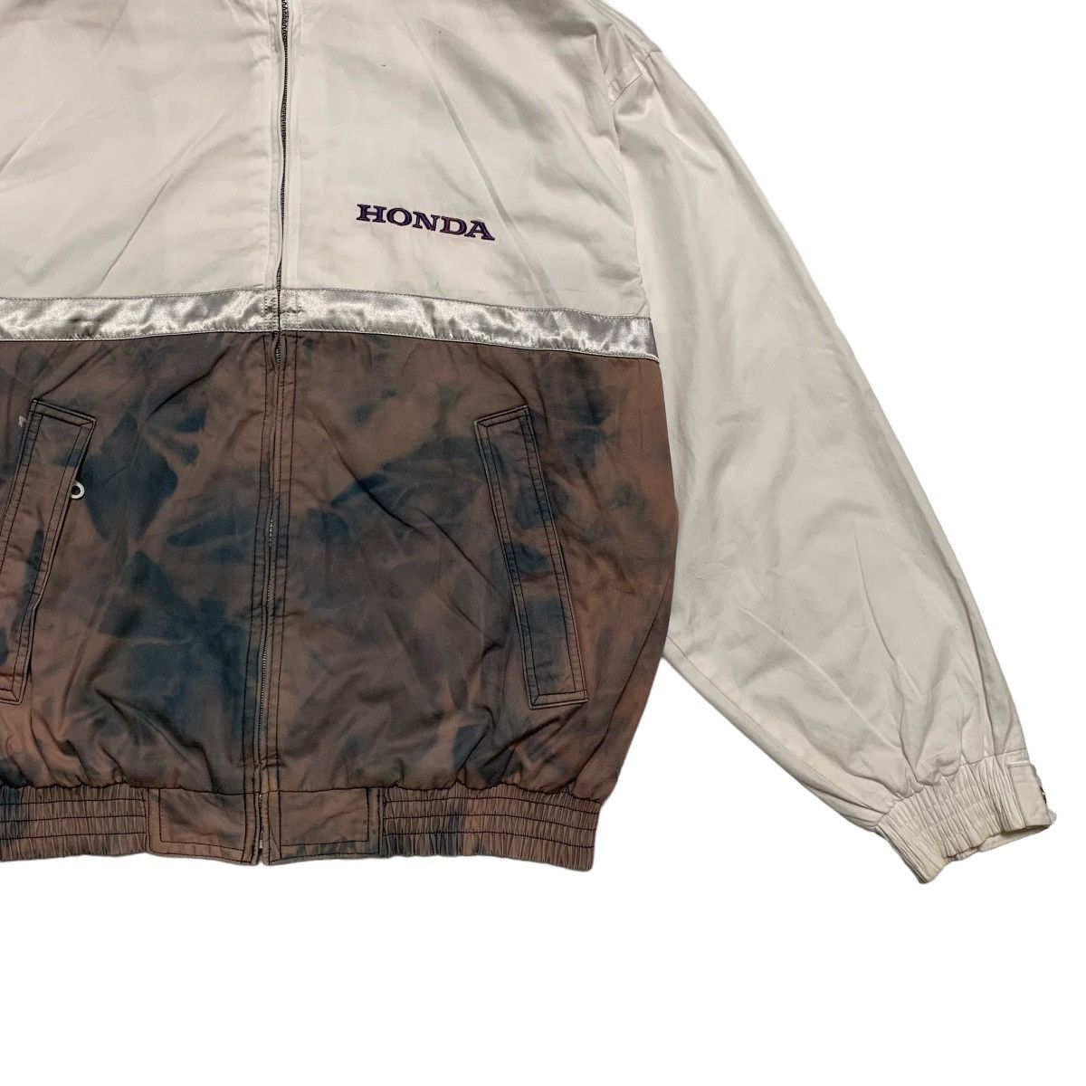 Honda Honda Big Logo Acid Wash Jacket Size US L / EU 52-54 / 3 - 3 Thumbnail