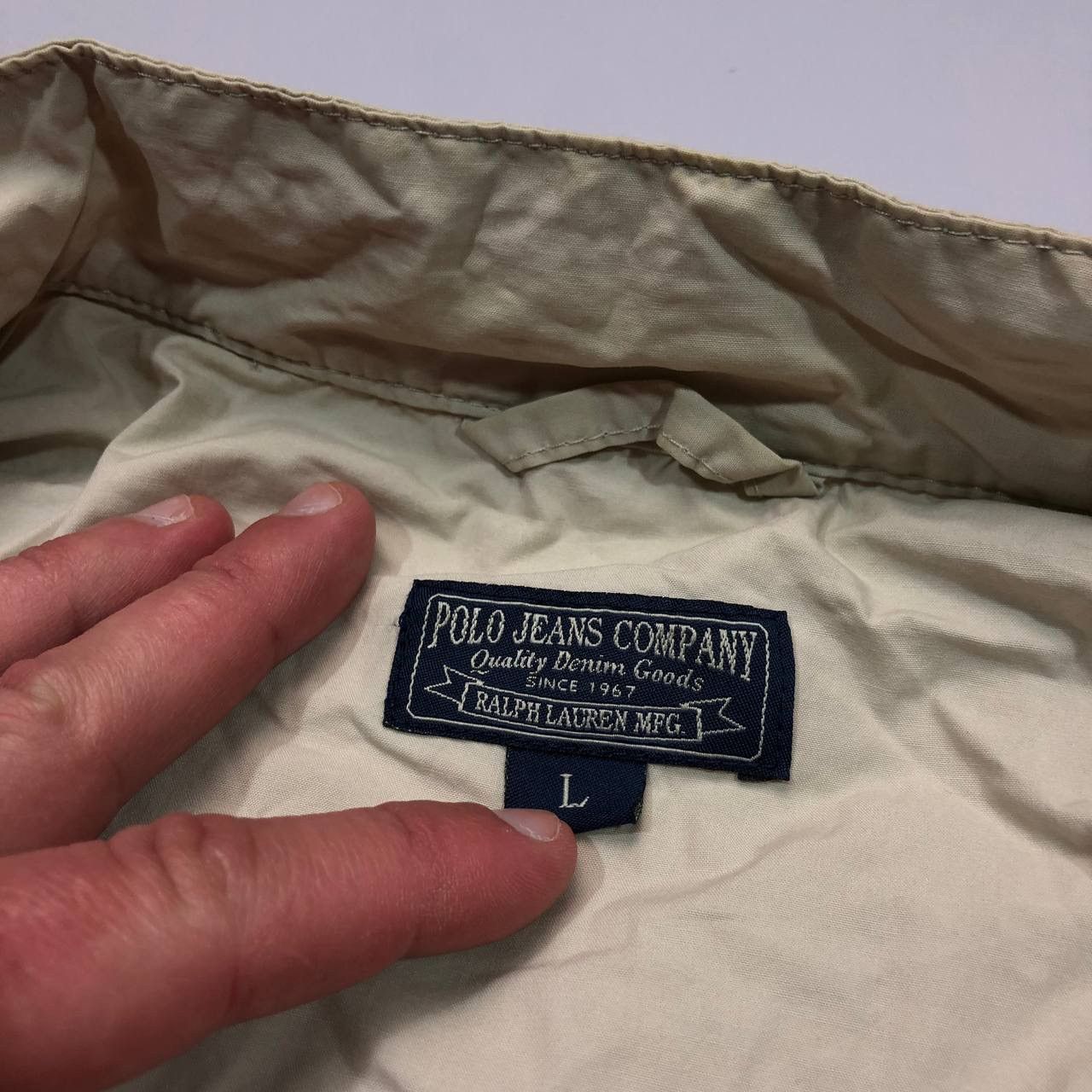 Vintage Vintage Polo Jeans Company American Flag 67 Jacket Size US L / EU 52-54 / 3 - 12 Thumbnail