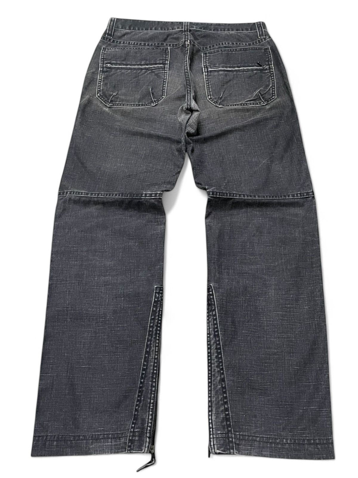 20471120 × Beauty Beast × Nicole Club Nicole Club For Men Japan Zip Up Ankle Flare Pants Size US 32 / EU 48 - 2 Thumbnail