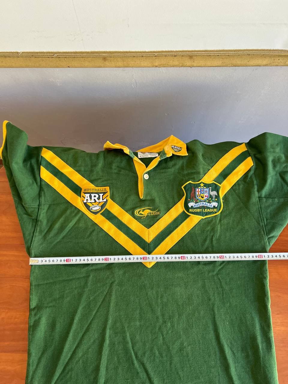 Vintage 2000 RARE AUSTRALIA TEAM RUGBY UNION CLASSIC SHIRT JERSEY Size US XXL / EU 58 / 5 - 18 Thumbnail