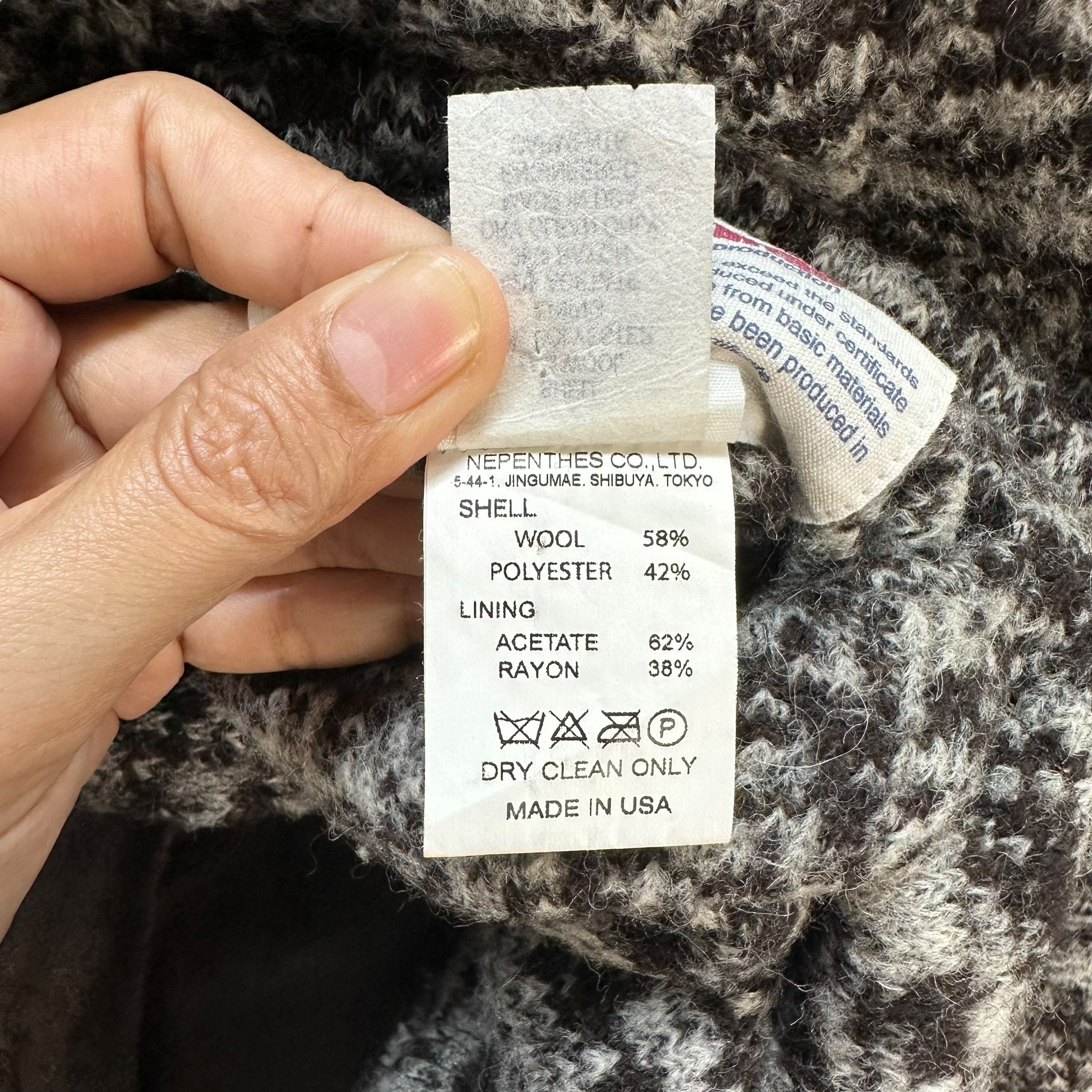 Engineered Garments Engineered Garments Nepenthes New York Wool Coat #A20-0468 Size S / US 4 / IT 40 - 10 Thumbnail