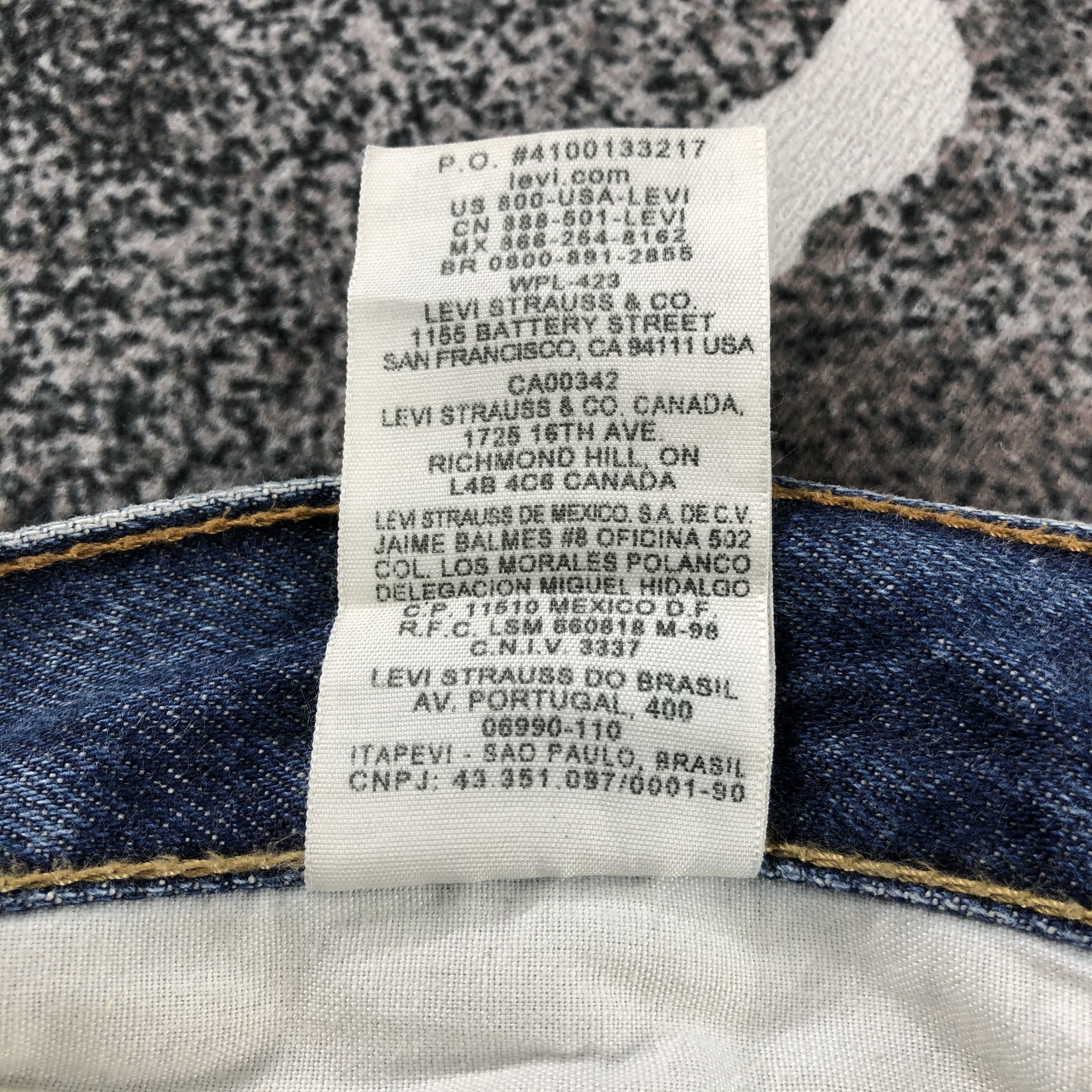 Levi's Vintage Levis 505 Jeans Rusty Wash Denim KJ1096 Size US 34 / EU 50 - 14 Thumbnail