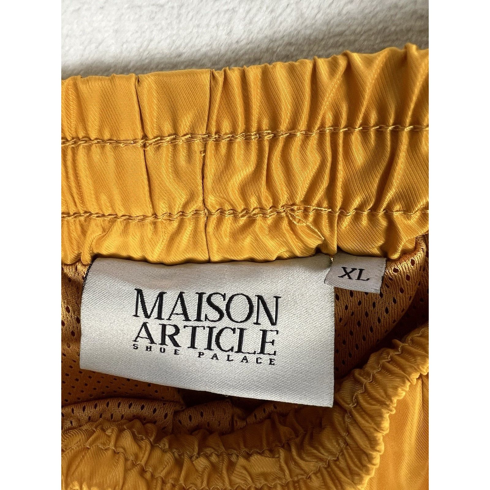 Other Maison Article Show Palace Athletic Yellow Shorts Size XL Size US 34 / EU 50 - 2 Thumbnail