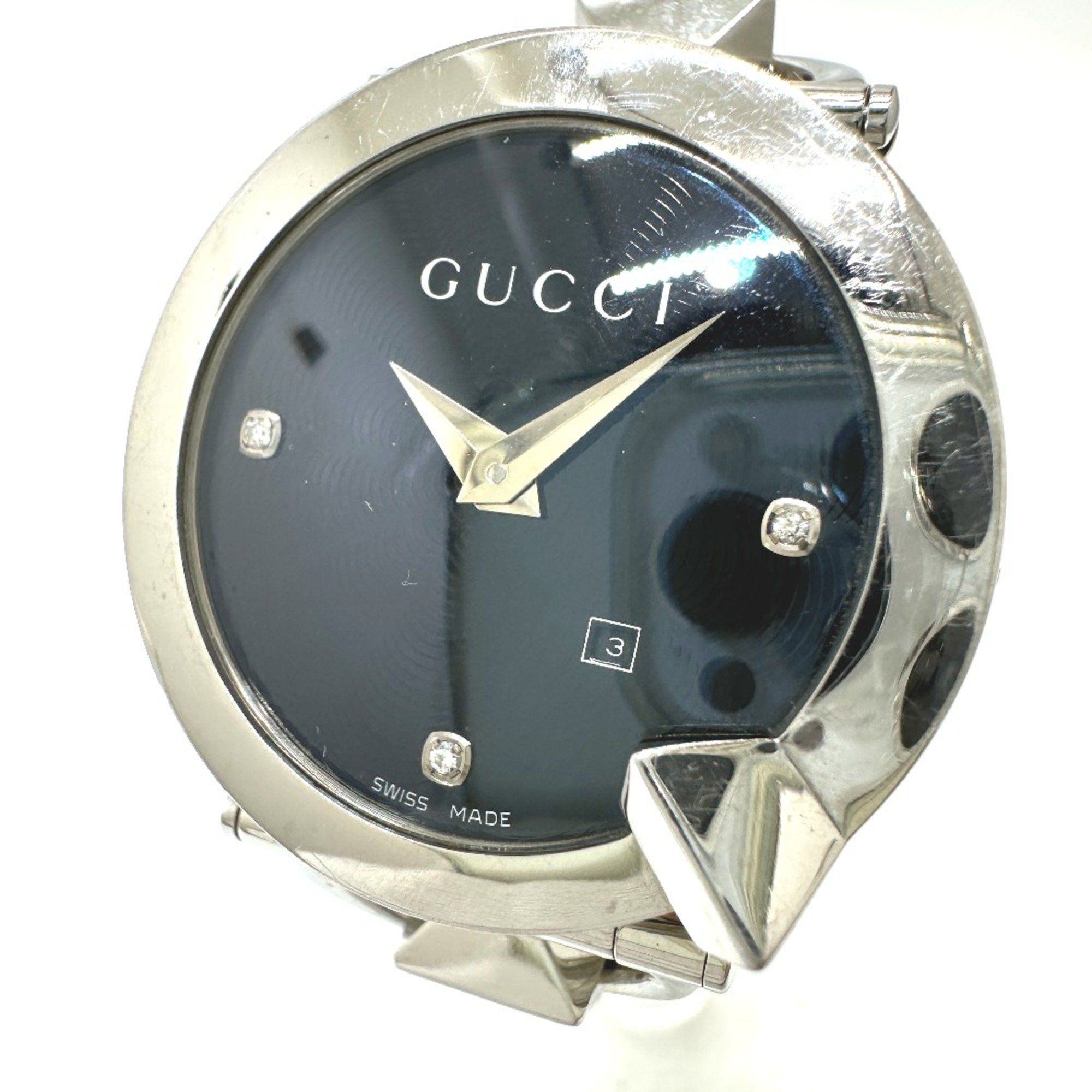 Gucci Gucci 122.5 watch quartz Wristwatch Silver Size ONE SIZE - 1 Thumbnail