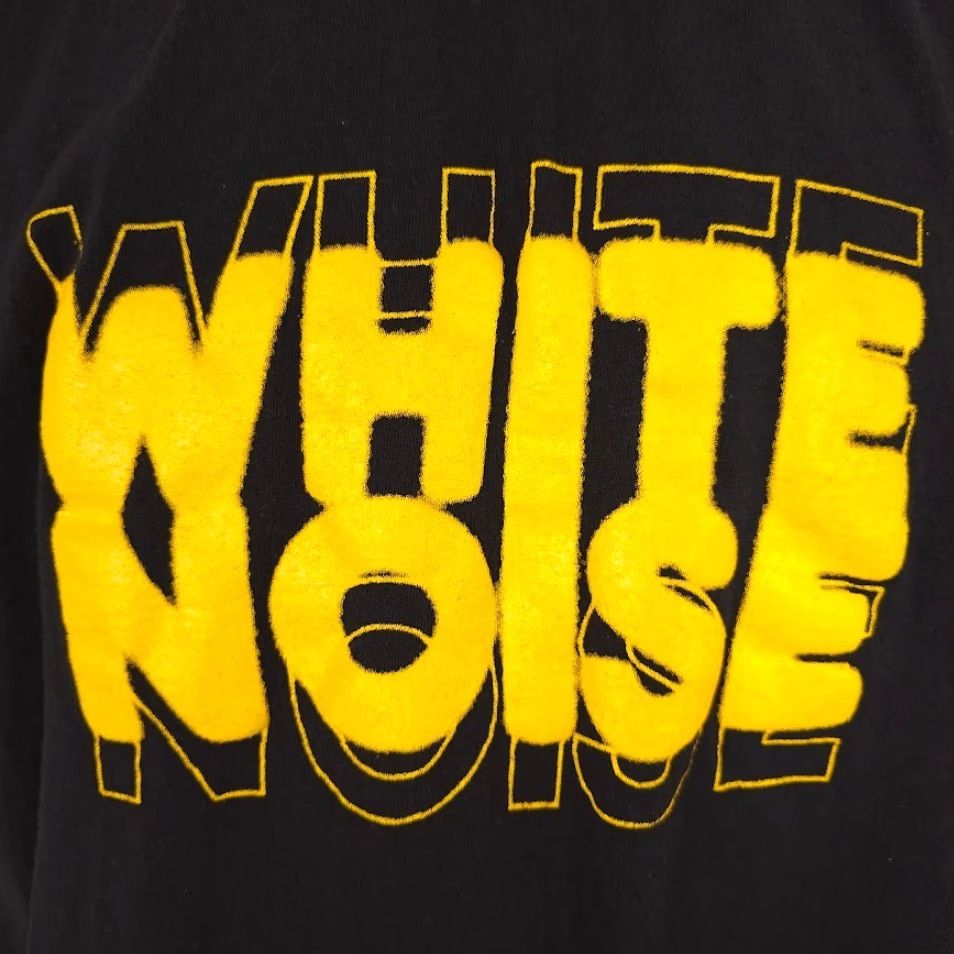Hanes White Noise T Shirt Mens Large Black Electronic Music Band Tee Size US L / EU 52-54 / 3 - 3 Thumbnail