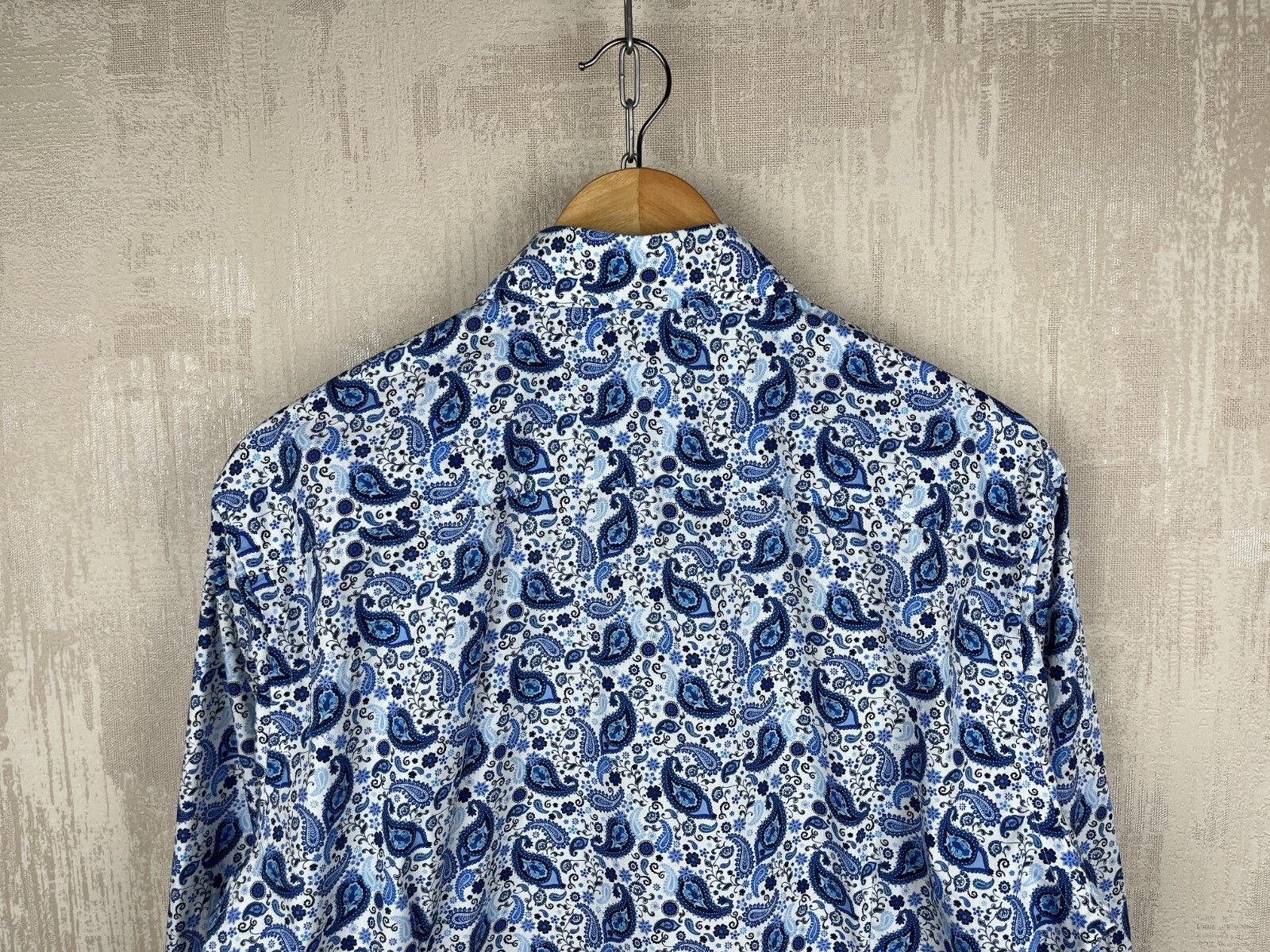 Eton Eton Paisley Formal Long Sleeve Shirt Slim Size US M / EU 48-50 / 2 - 16 Thumbnail