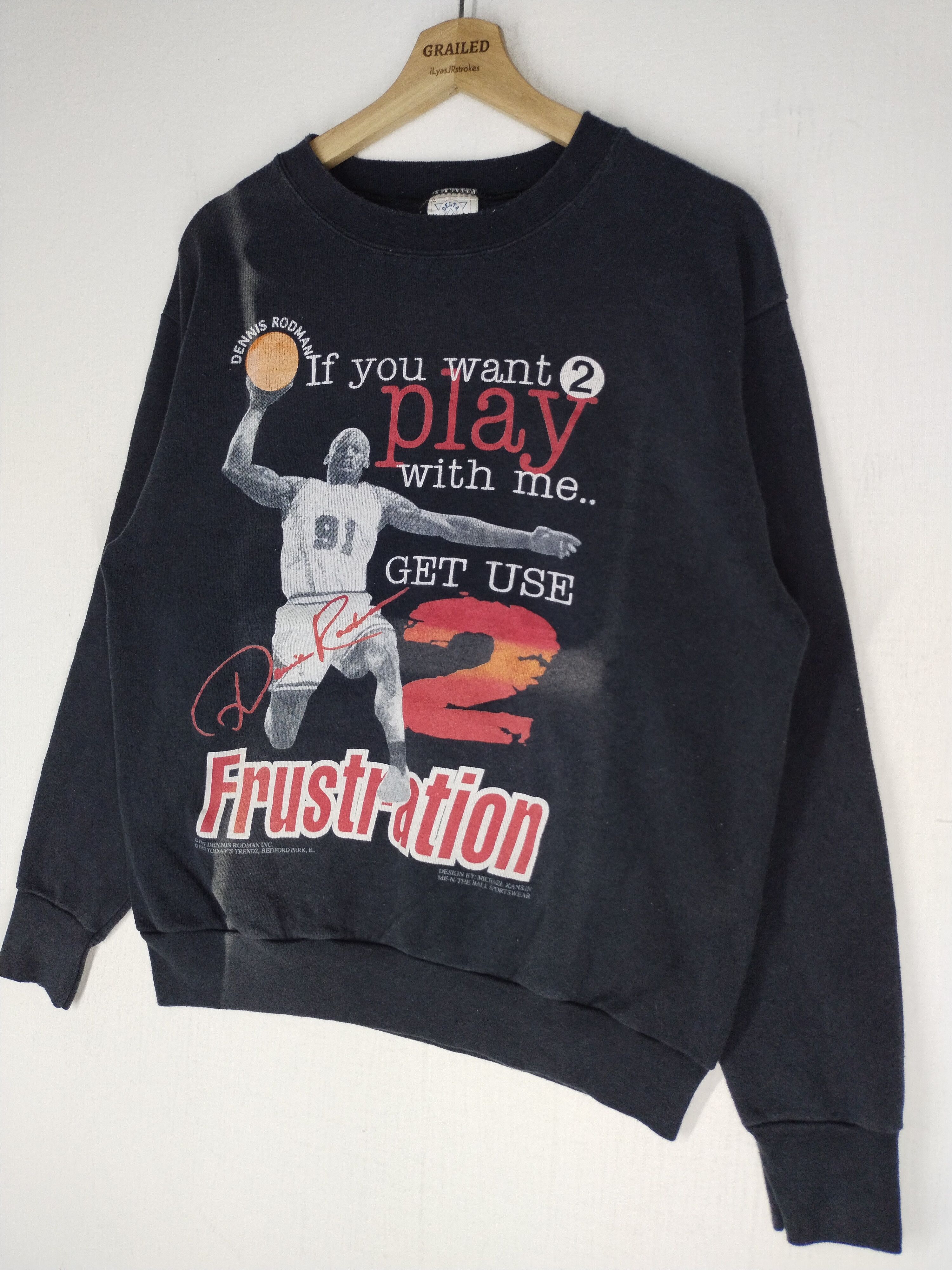 Vintage Vintage 1997's Dennis Rodman Design by Michael Rankin Size US M / EU 48-50 / 2 - 3 Thumbnail