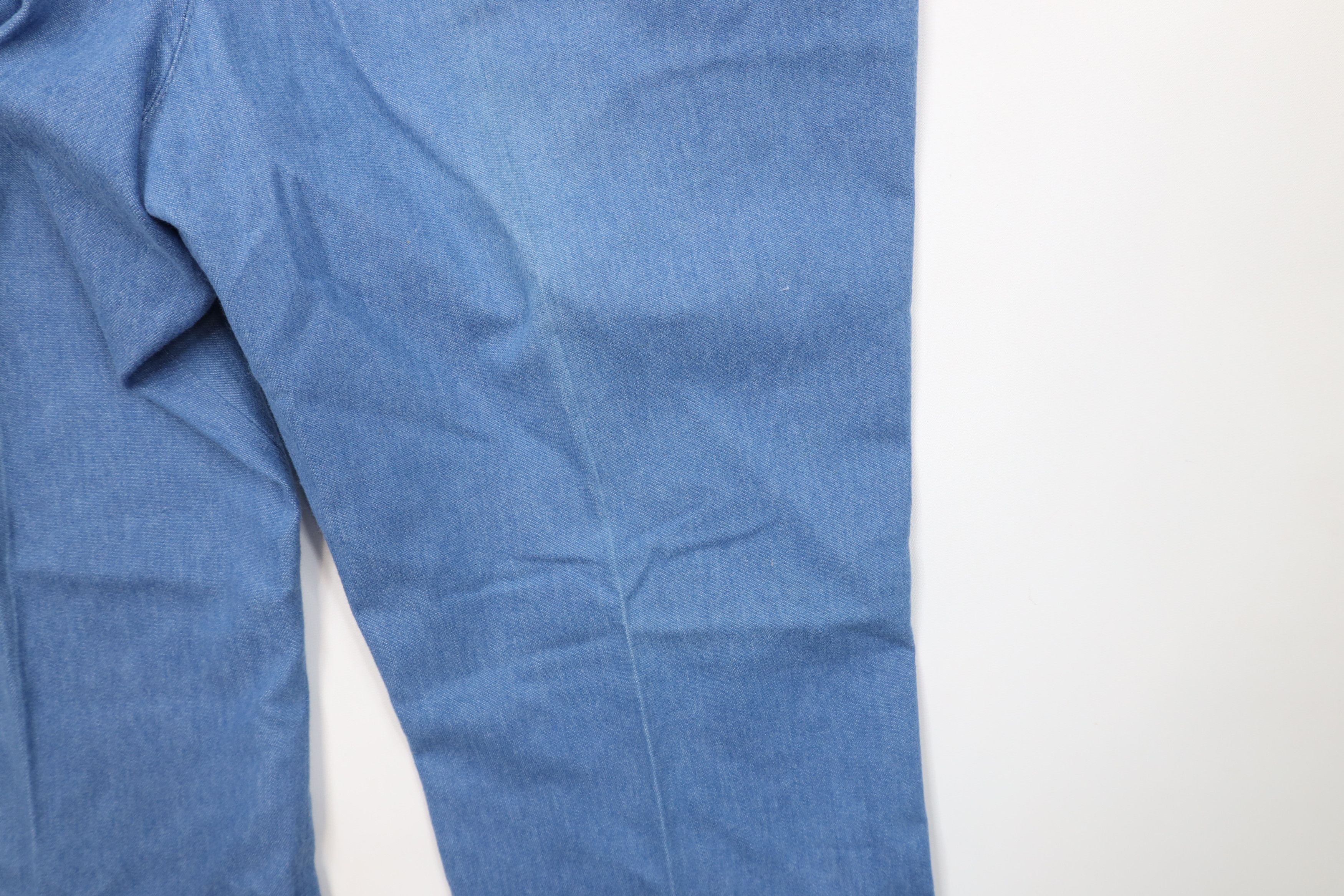 Vintage Vintage 70s Streetwear Wide Leg Bell Bottoms Jeans Blue USA Size US 38 / EU 54 - 12 Thumbnail