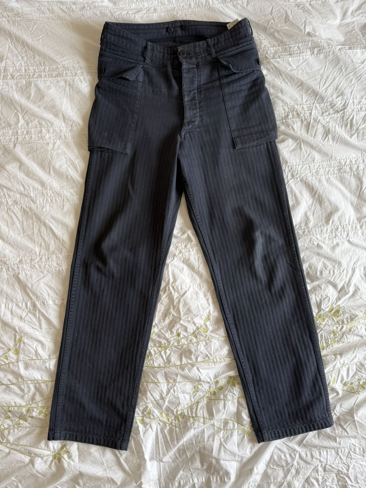 Visvim WIDE CHINO PANTS CRASH | Grailed