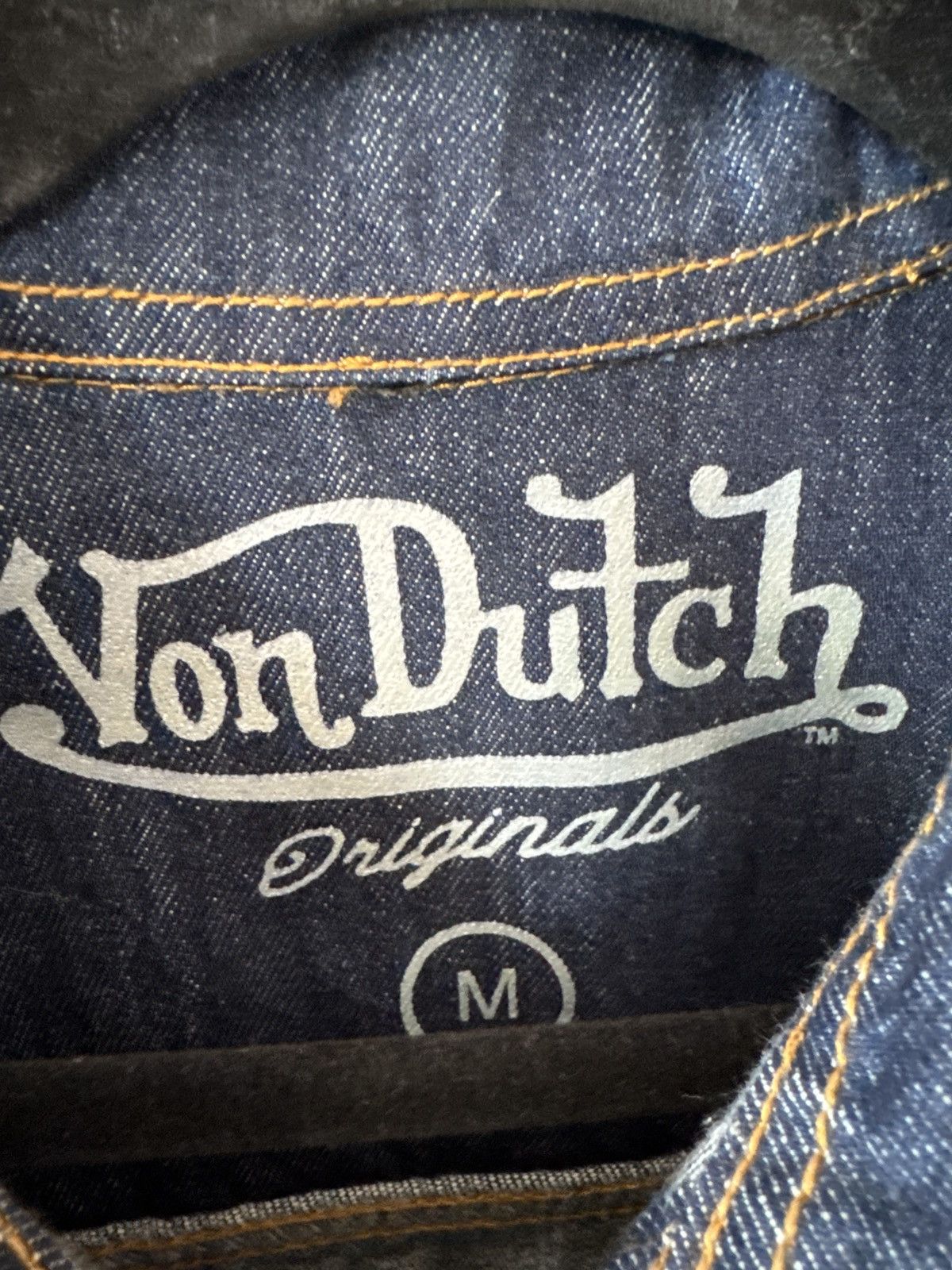 Von Dutch Vin Dutch denim jacket Size US M / EU 48-50 / 2 - 2 Thumbnail