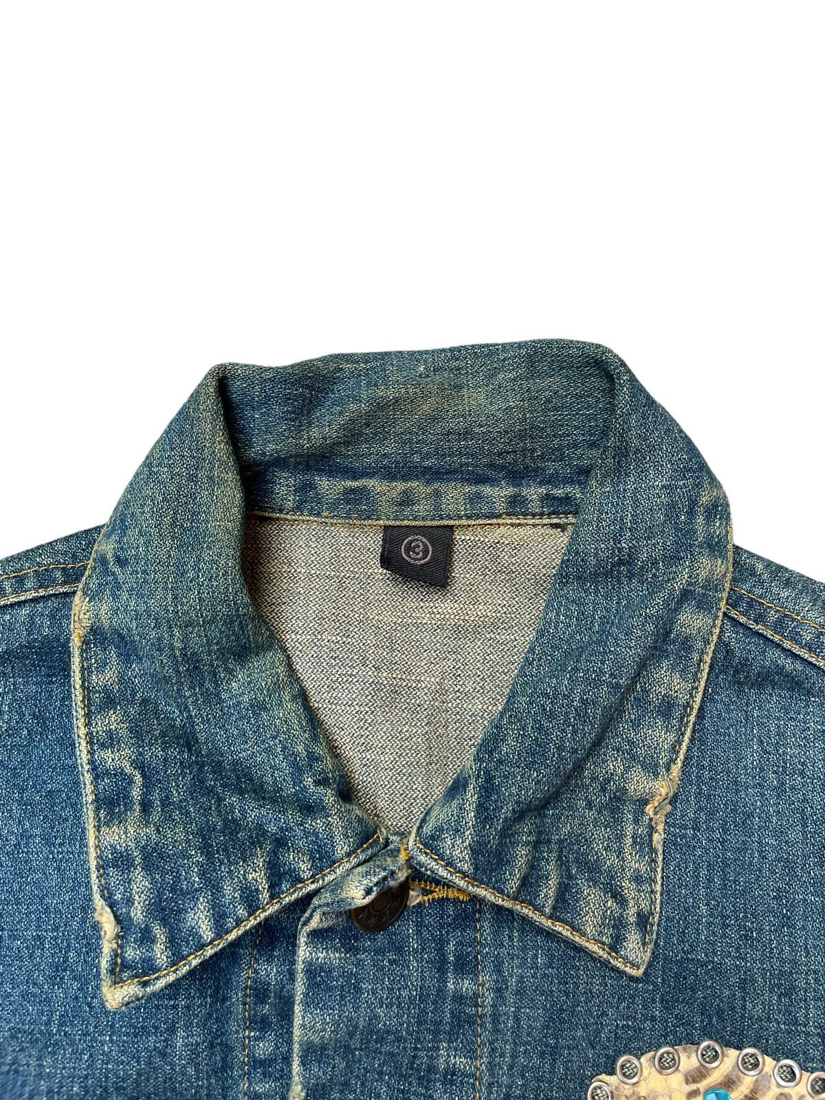 Other Japanesse Brand Denim Distresed Jacket Size US M / EU 48-50 / 2 - 4 Thumbnail