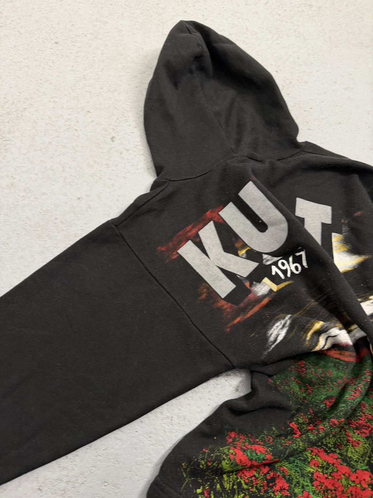 Band Tees Vintage 1994 Kurt Cobain Empire Overprinted Hoodie Size US M / EU 48-50 / 2 - 18 Thumbnail