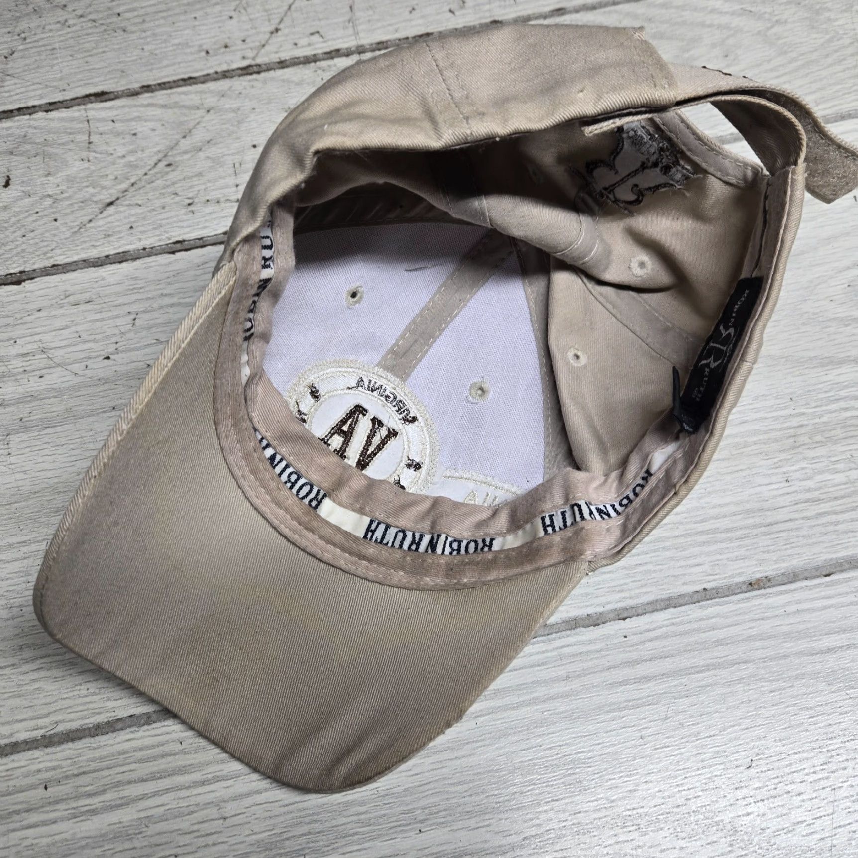 Vintage Old Dominion University Baseball Cap Hat | Adjustable | Beige | Men | One Size Size ONE SIZE - 6 Thumbnail