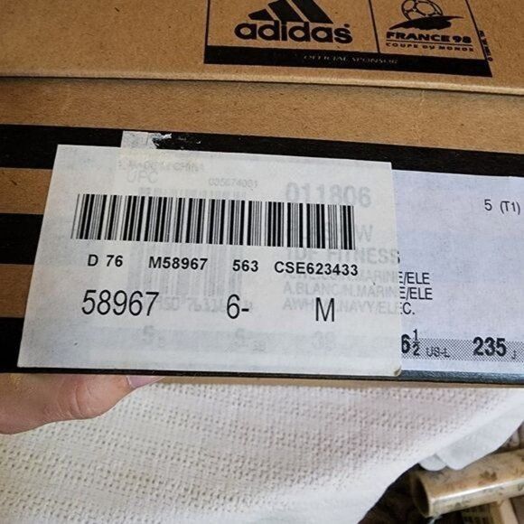 Adidas Adidas NWT Vintage #011806 Sz. 6.5 Flash W Top Fitness Athle Size US 6.5 / IT 36.5 - 16 Thumbnail