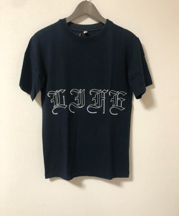 image of Number N Ine Archive 00's Life Tee in Black, Men's (Size Small)