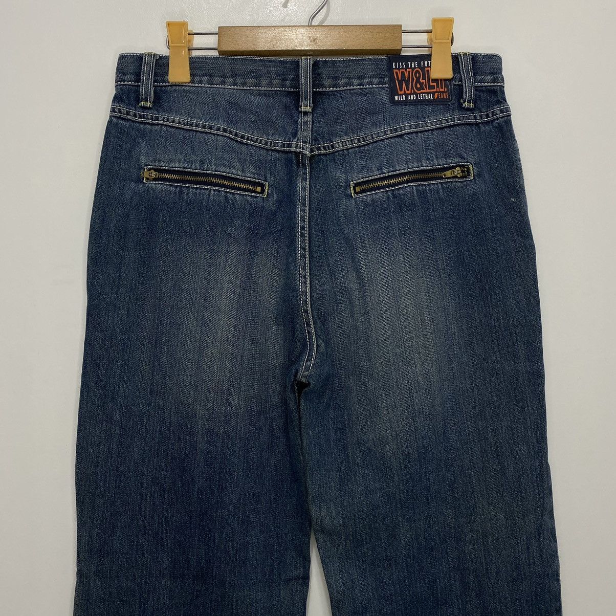 W&LT Walter Van Beirendonck Straight Denim Jeans Size US 31 - 4 Thumbnail